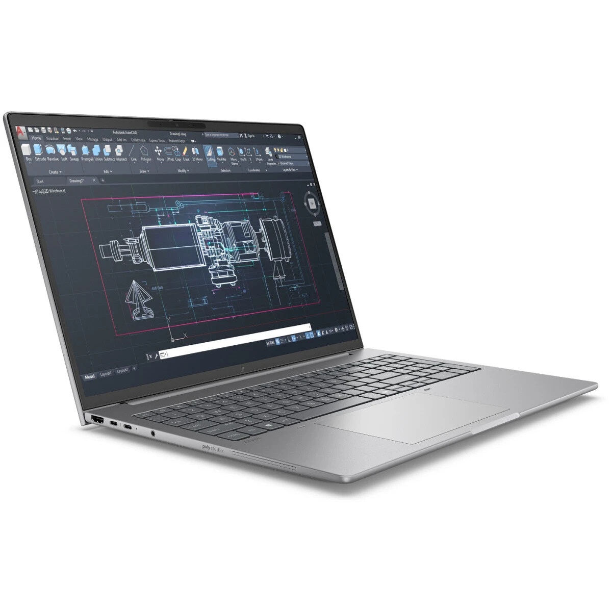 Ноутбук HP Zbook 8 G1i 16 Intel U7-255H,16"WUXGA(1920x1200)IPS AG 300nits, NVIDIA RTX A500 4GB GDDR6