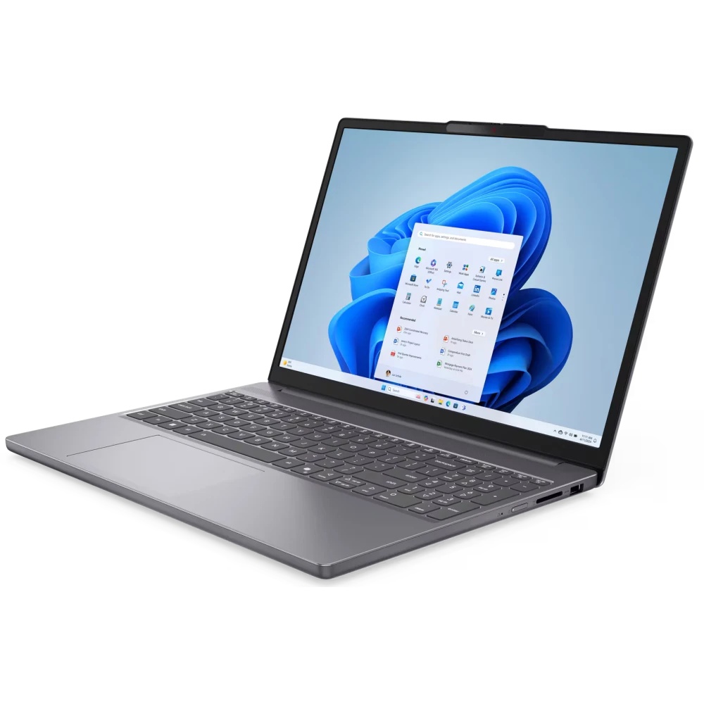 Ноутбук Lenovo IP3 Slim 15IRH10 15.3" WUXGA IPS, Intel Core i5-13420H, 16Gb, 512Gb SSD, no OS, серый