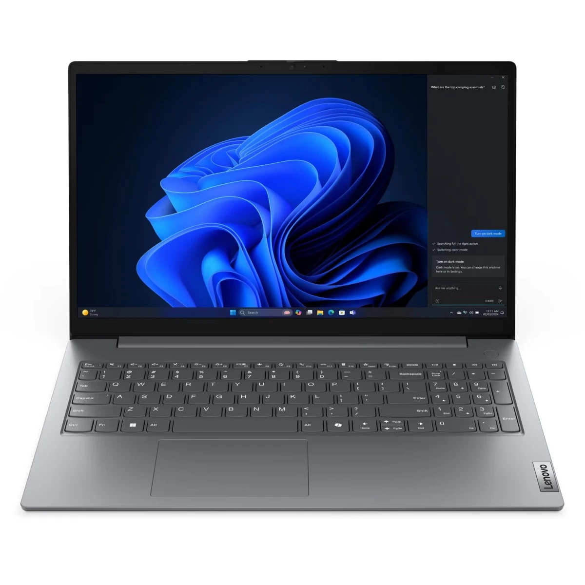 Ноутбук Lenovo V15 G5 IRL 15.6" FHD, Intel Core i5-13420H, 8Gb, 512Gb SSD, no OS, серый