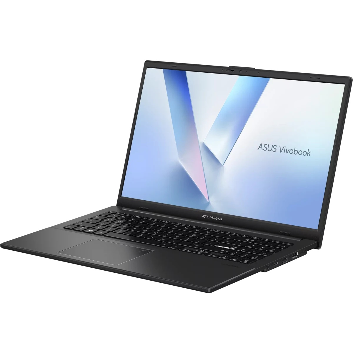 Ноутбук 15.6" IPS FHD ASUS E1504TA-BQ082 black (Intel N150/8Gb/256Gb UFS/VGA int/noOS) (90NB1542-M00