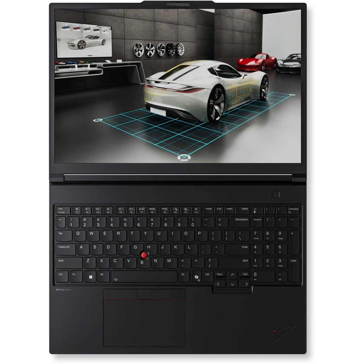 Ноутбук Lenovo ThinkPad P16 Gen 3 16" WQUXGA (3840x2400) IPS 800N, Ultra 9 275HX, 2x32GB DDR5-5600,