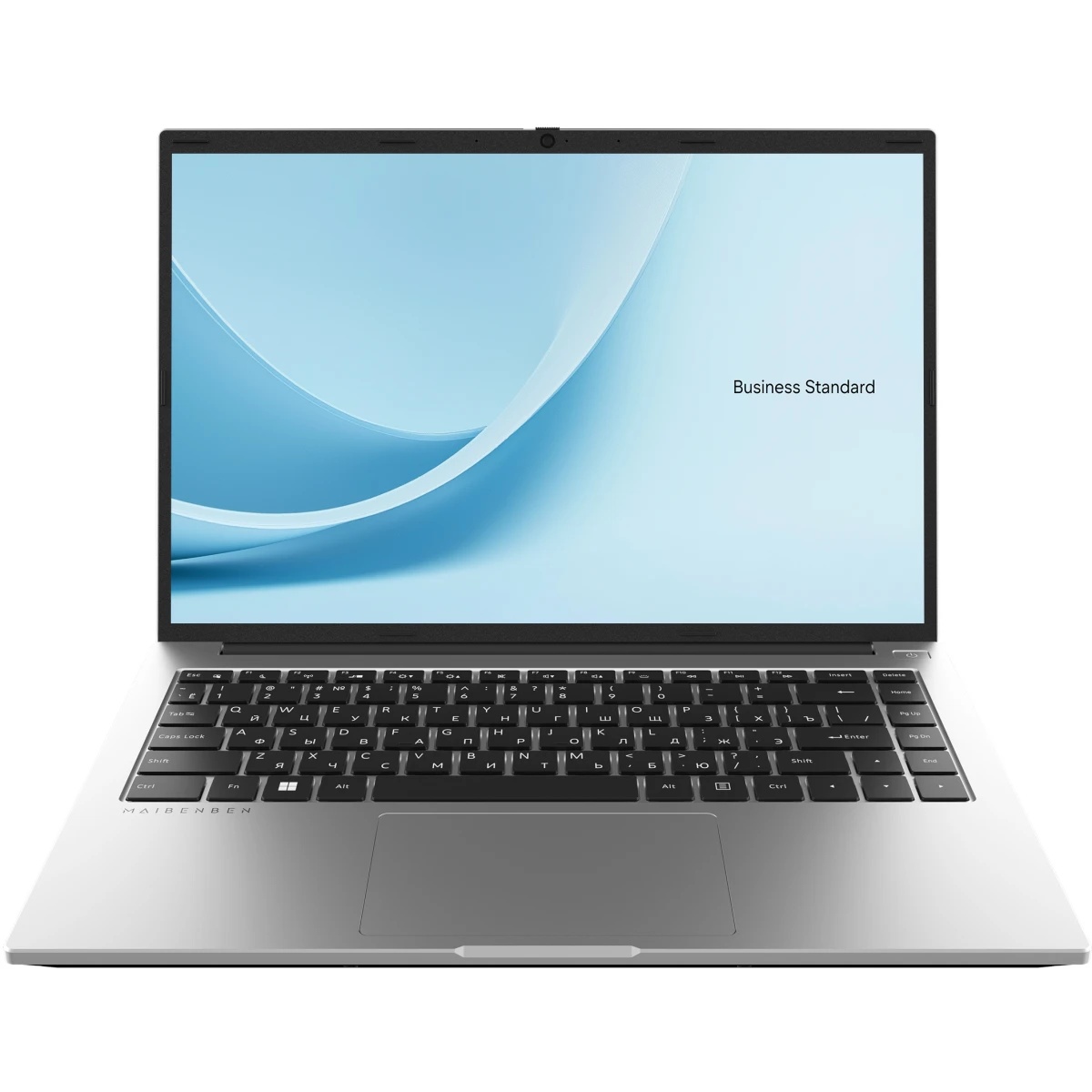Ноутбук MAIBENBEN Business Standard B114B серебристый 14.5" {3K Ryzen 5 6600H/ 16Gb/ SSD 512Gb/ AMD