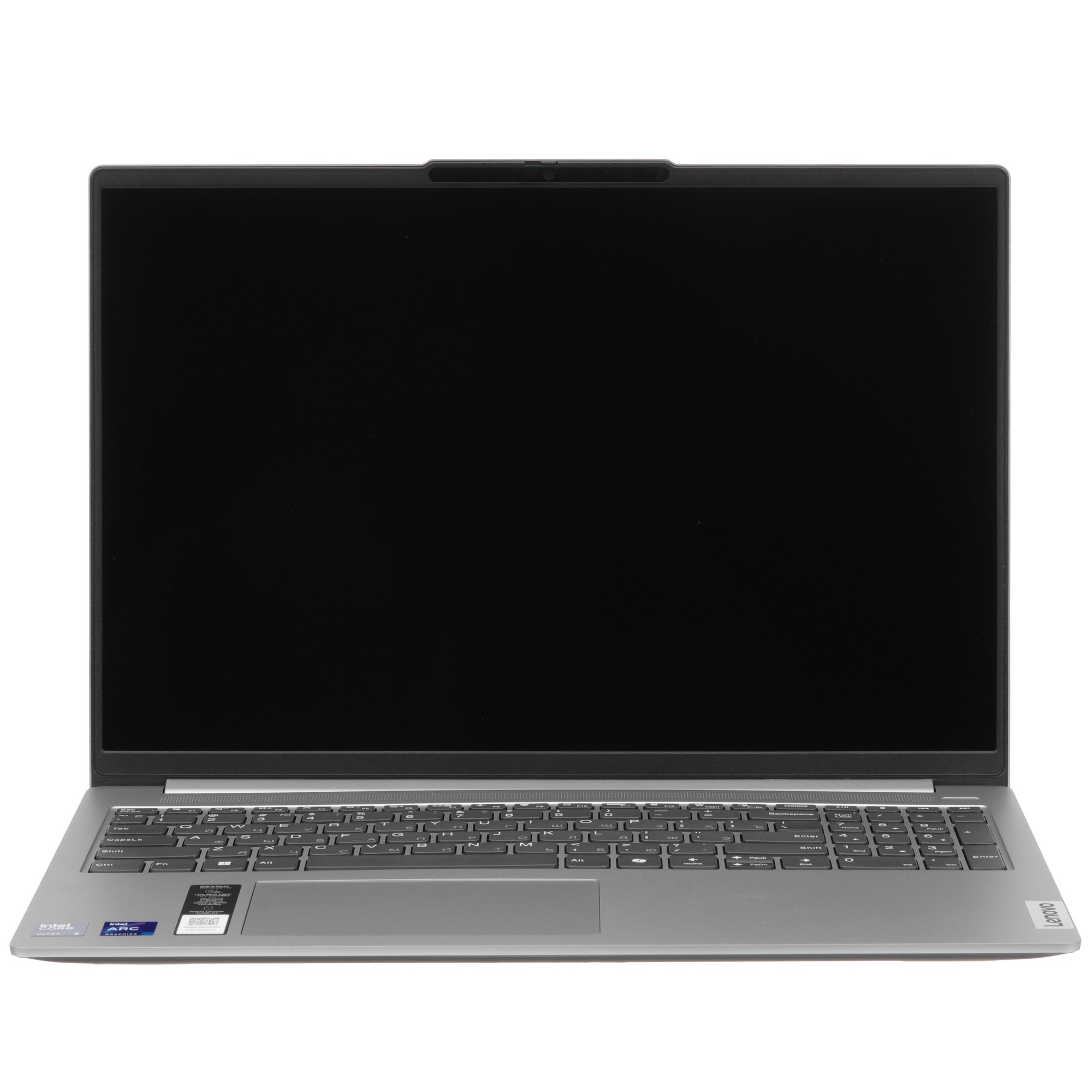 Ноутбук Lenovo IP5 Slim 16IMH9 16" WUXGA IPS, Intel Ultra 5 125H, 16Gb, 512Gb SSD, no OS, серый (83D
