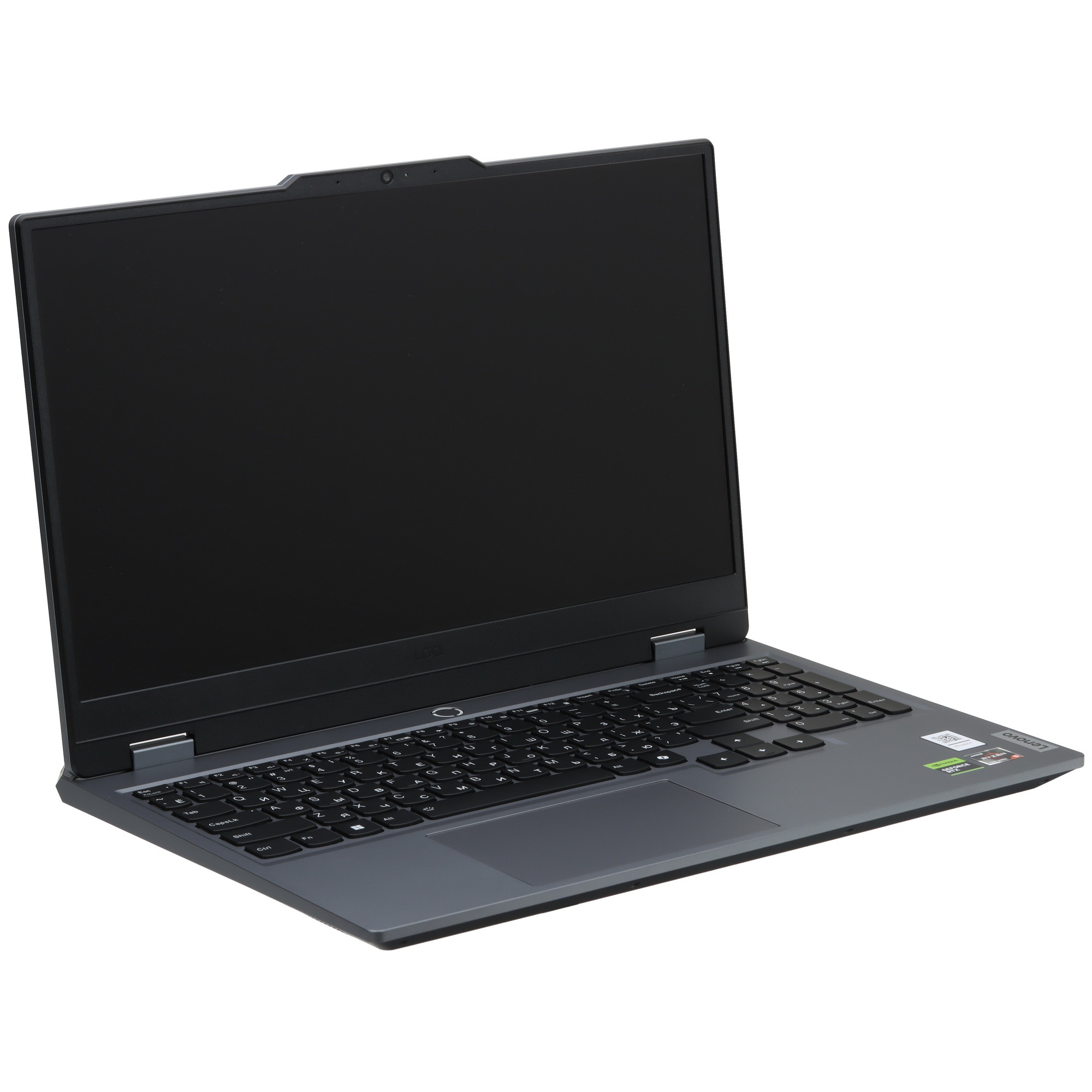 Ноутбук 15.6" IPS FHD LENOVO LOQ 15ARP9 grey (AMD Ryzen 5 7235HS/16Gb/512Gb SSD/4050 6Gb/noOS) (83JC