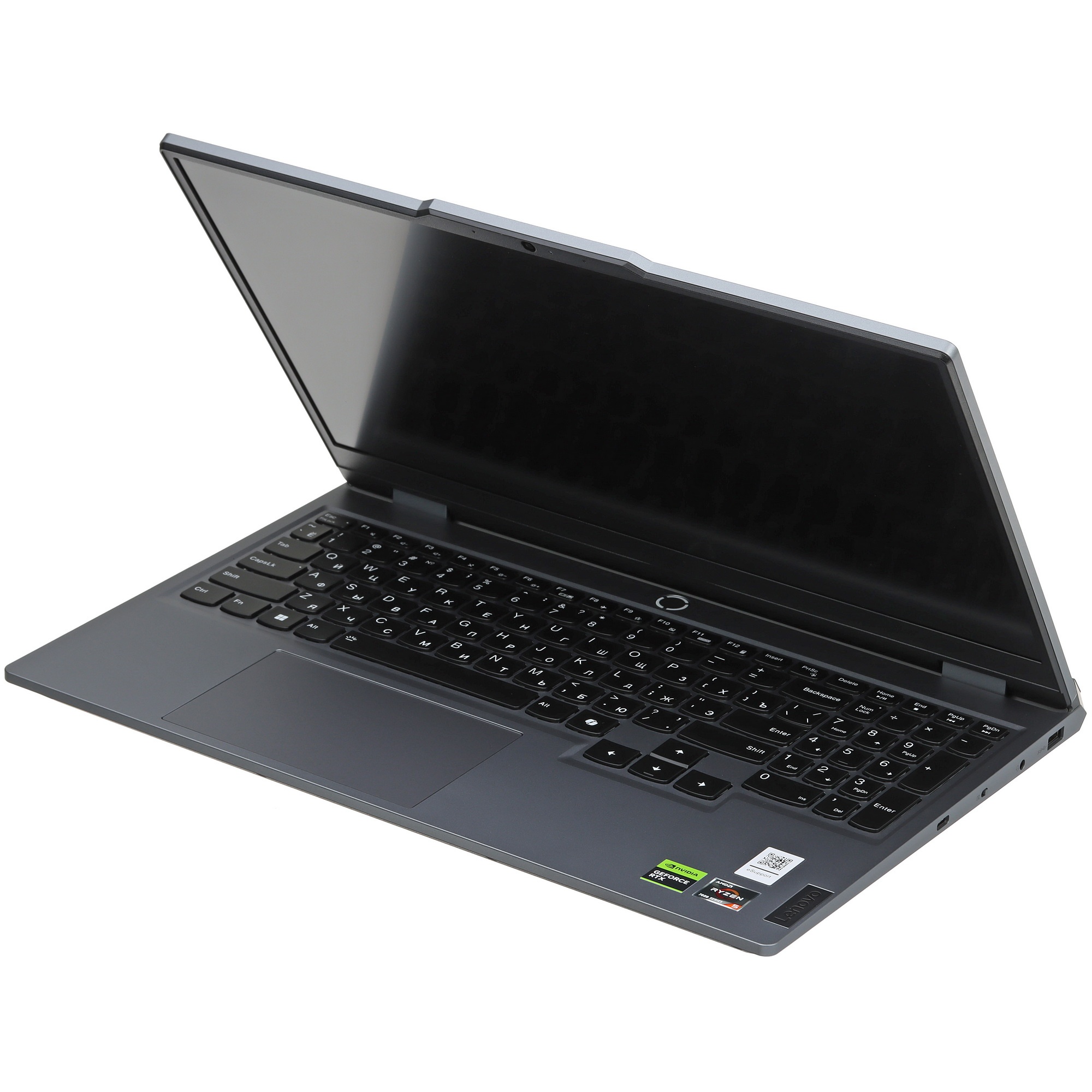 Ноутбук 15.6" IPS FHD LENOVO LOQ 15ARP9 grey (AMD Ryzen 5 7235HS/16Gb/512Gb SSD/4050 6Gb/noOS) (83JC