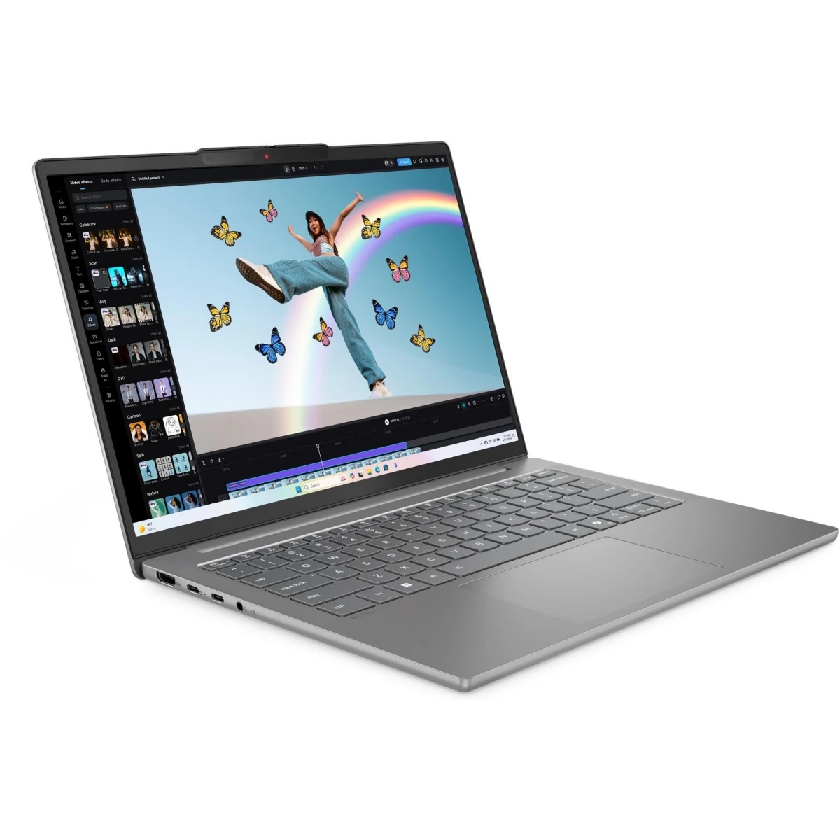 Ноутбук Lenovo IdeaPad Slim 5 14ARP10 Ryzen 7 7735HS 16Gb SSD512Gb AMD Radeon 680M 14" OLED WUXGA (1