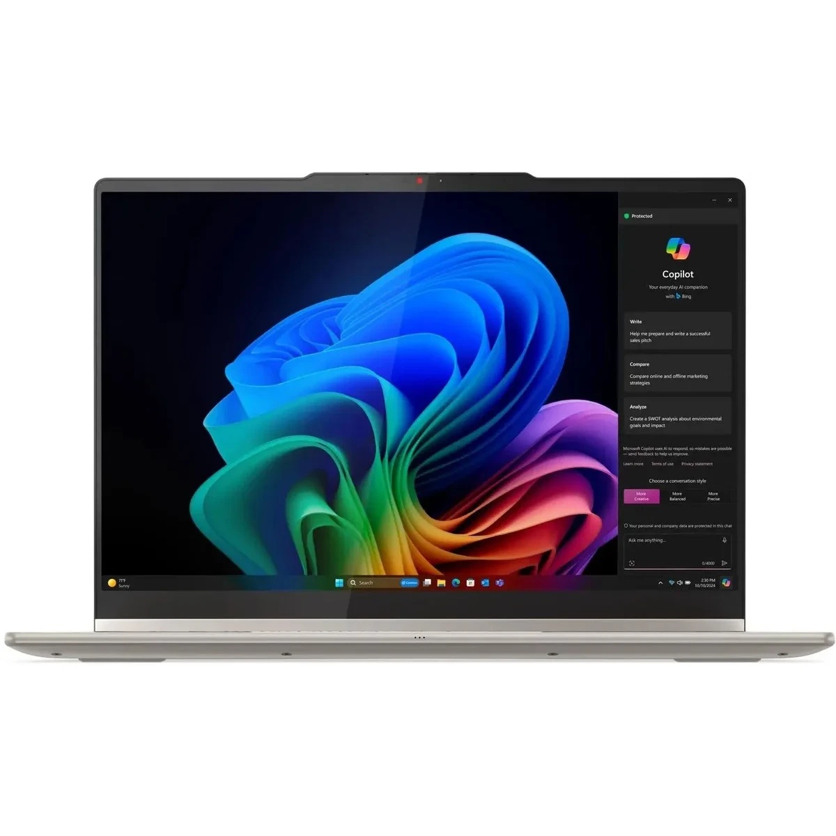 Ноутбук Lenovo Yoga 7 14AKP10 Ryzen AI 7 350 24Gb SSD1Tb AMD Radeon 860M 14" OLED Touch WUXGA (1920x