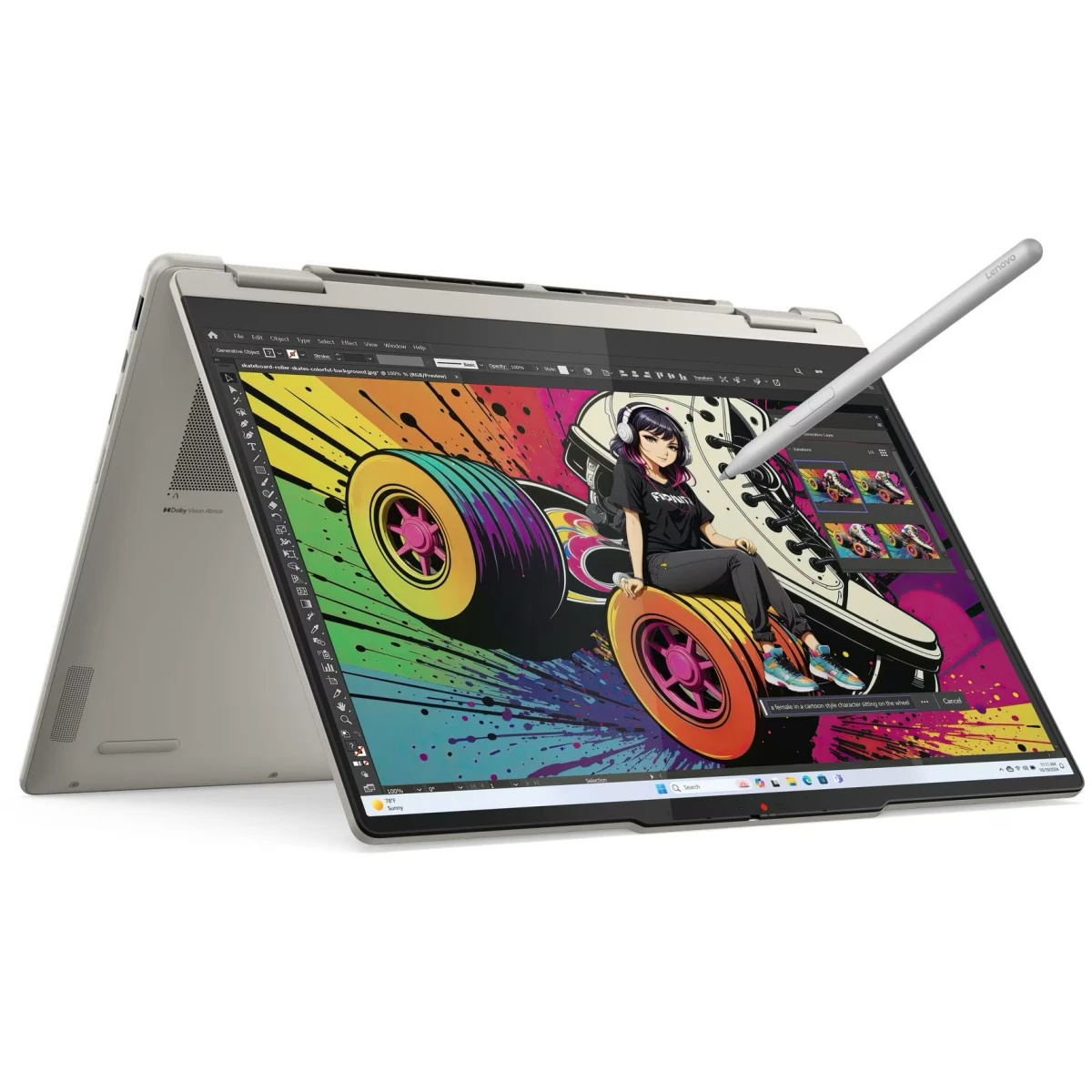 Ноутбук Lenovo Yoga 7 14AKP10 Ryzen AI 7 350 24Gb SSD1Tb AMD Radeon 860M 14" OLED Touch WUXGA (1920x