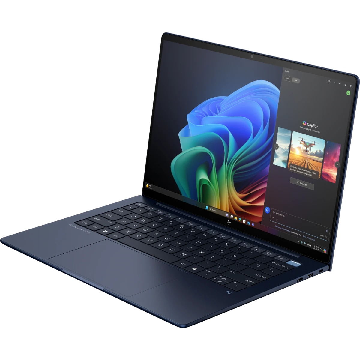 Ноутбук HP EliteBook Ultra G1i U7 258V,14" 3k (2880x1800) OLED 400cd BrightView AG,32Gb LPDDR5x-8533