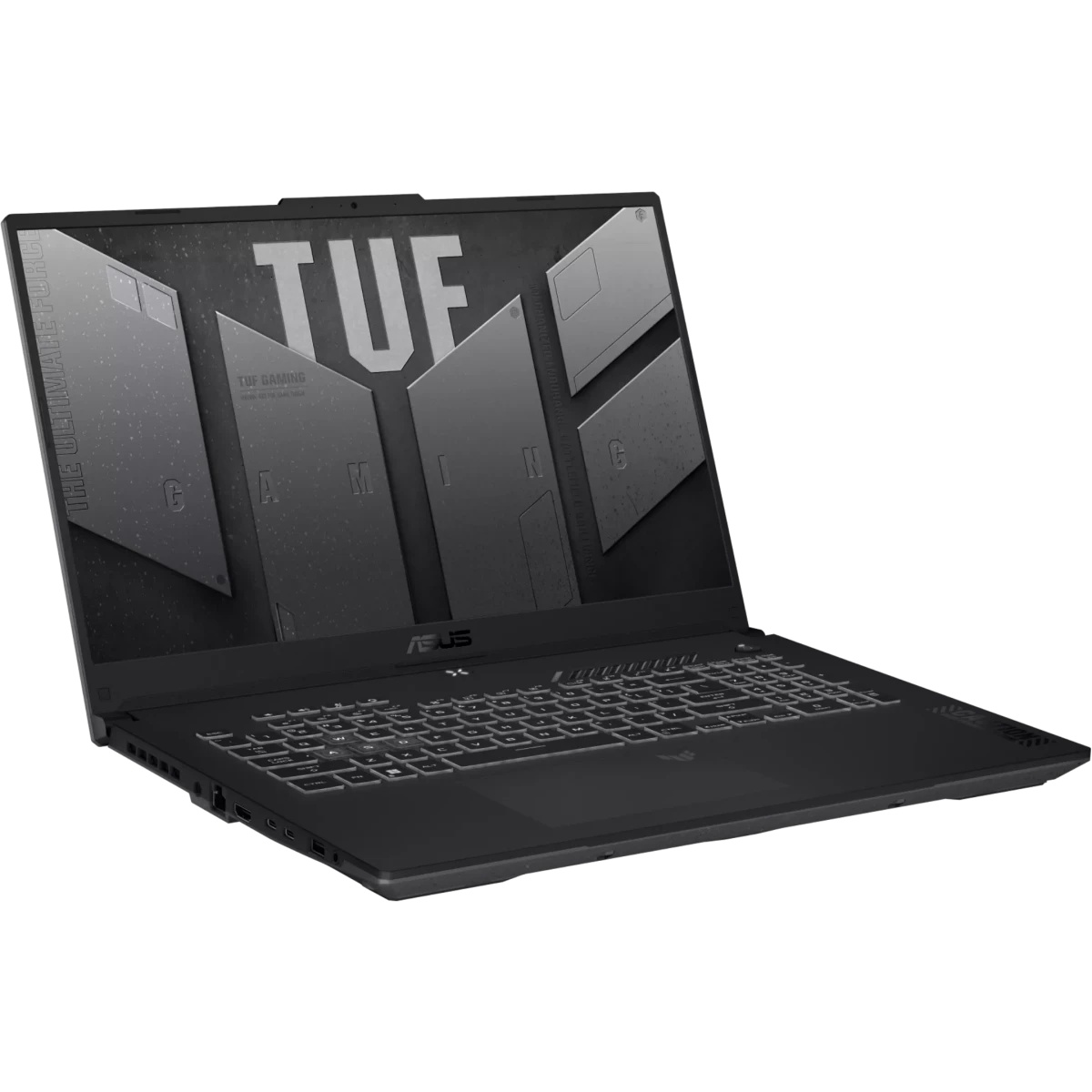 Ноутбук Asus TUF Gaming FA707NUG-HX182 Ryzen 7 7445HS/16Gb/SSD512Gb/RTX4050 6Gb/17.3"/IPS/FHD/noOS/g