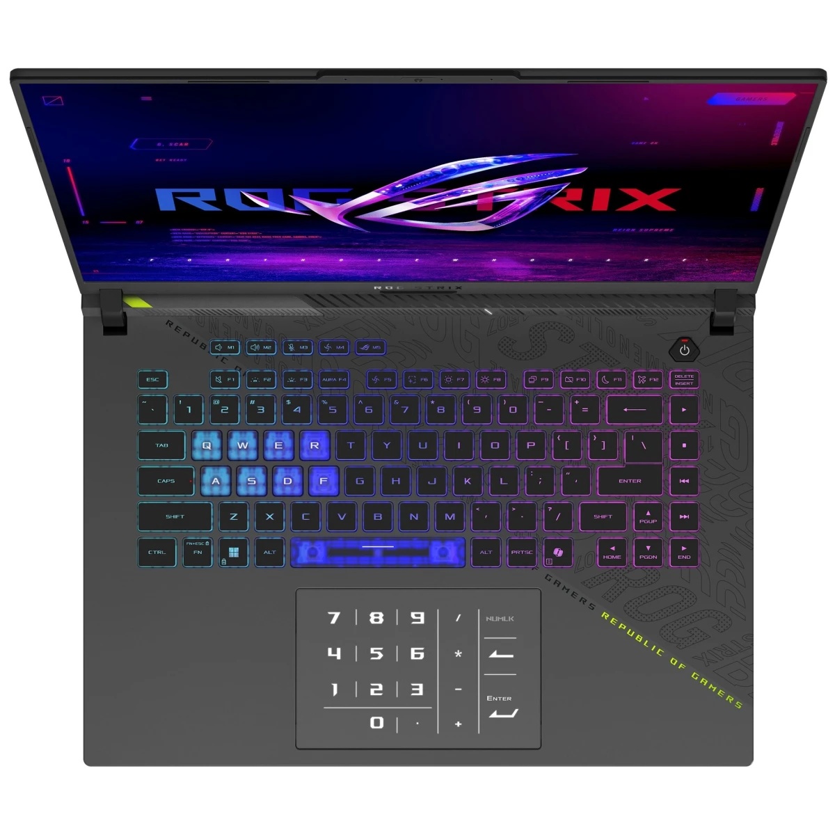 Ноутбук Asus ROG Strix G614PR-RV089 Ryzen 9 8940HX/32Gb/SSD1Tb/RTX5070Ti 12Gb/16"/IPS/WUXGA/noOS/gre