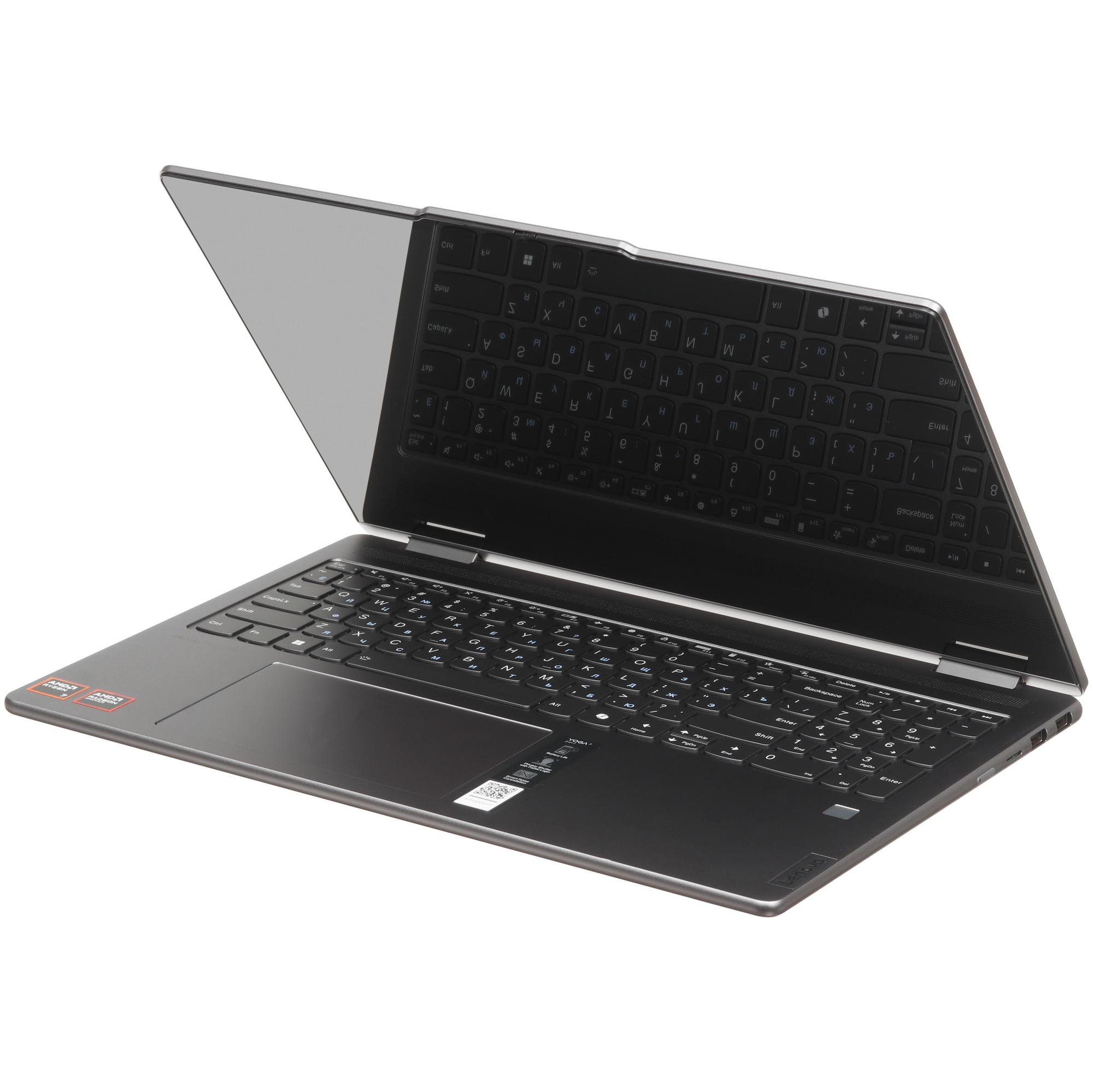 Ноутбук Lenovo Yoga 7 2-in-1 16AHP9 16"(1920x1200 IPS)/Touch/AMD Ryzen 7 8840HS(3.8Ghz)/16384Mb/512P