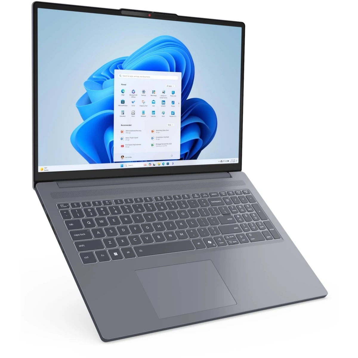 Ноутбук 16" Lenovo IdeaPad Slim 3 16ARP10 Ryzen 5 150/16Gb/SSD512Gb/AMDRadeonGraphics/1920x1200/NoOS