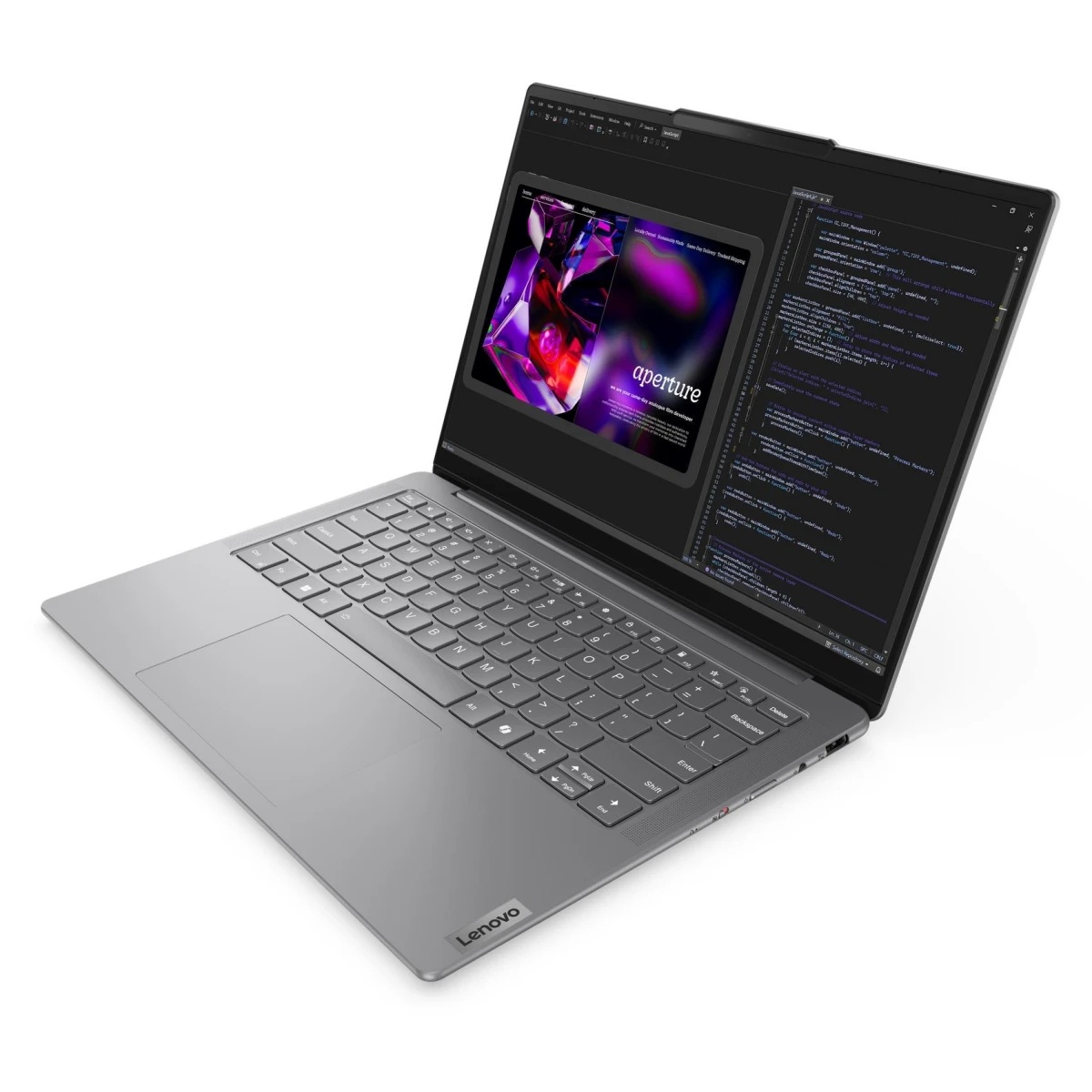 Ноутбук Lenovo Yoga Slim 7 14IMH9 Core Ultra 5 125H 16Gb SSD512Gb Intel Arc 14" OLED WUXGA (1920x120