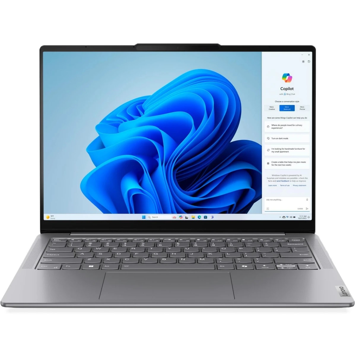 Ноутбук Lenovo Yoga Slim 7 14IMH9 Core Ultra 7 155H 16Gb SSD512Gb Intel Arc 14" OLED WUXGA (1920x120
