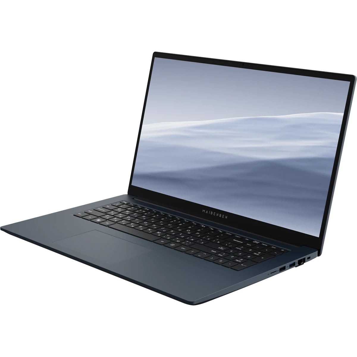Ноутбук 17.3" MAIBENBEN Medio M17A Core i3-1220P/16Gb/SSD512Gb/IntelUHD/FHD/Linux/blue M17A-i322UMF1