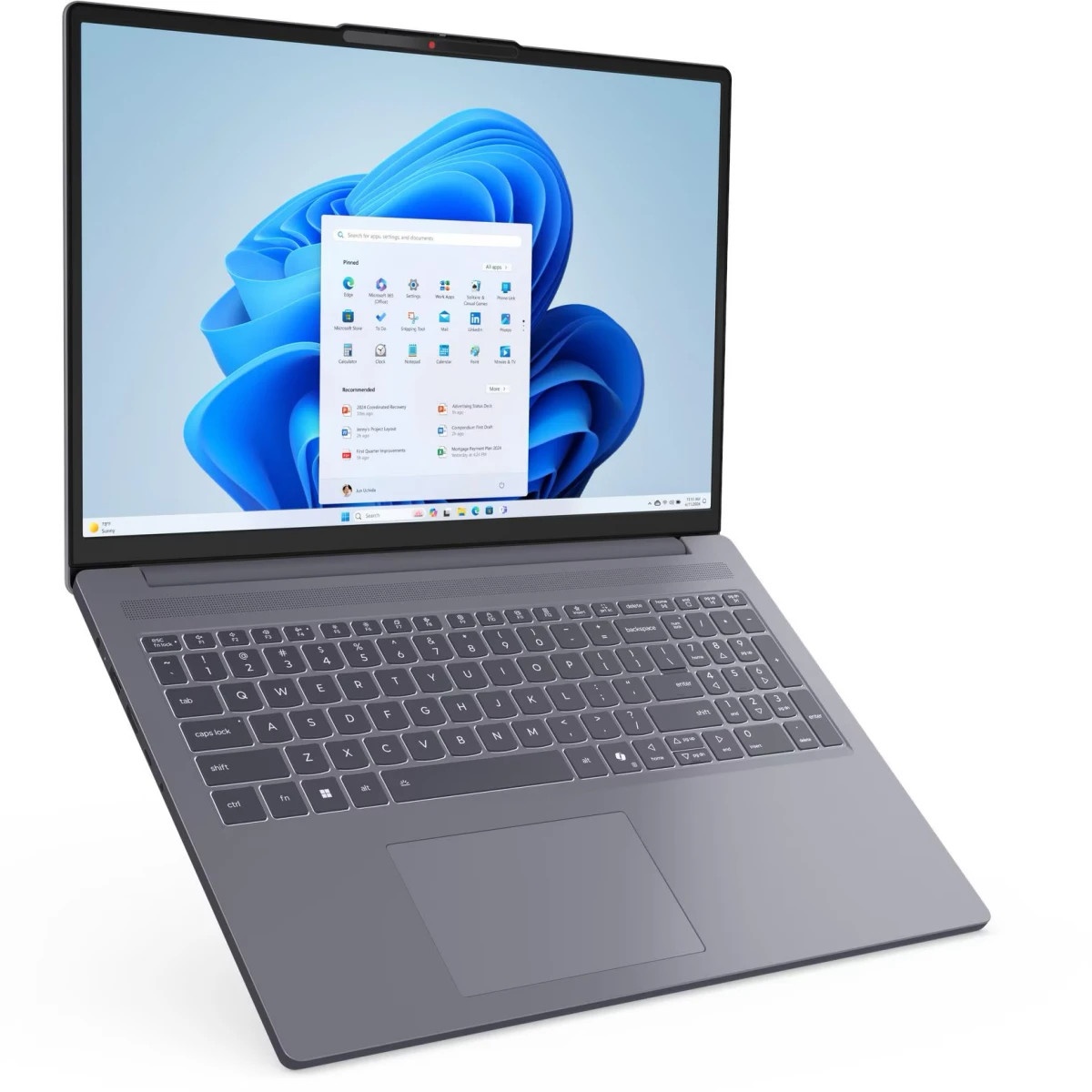 Ноутбук Lenovo IdeaPad Slim 3 16IRH10R/Intel Core 7 240H/16"/16GB/1024GB SSD/Intel Graphics/Без ОС/с