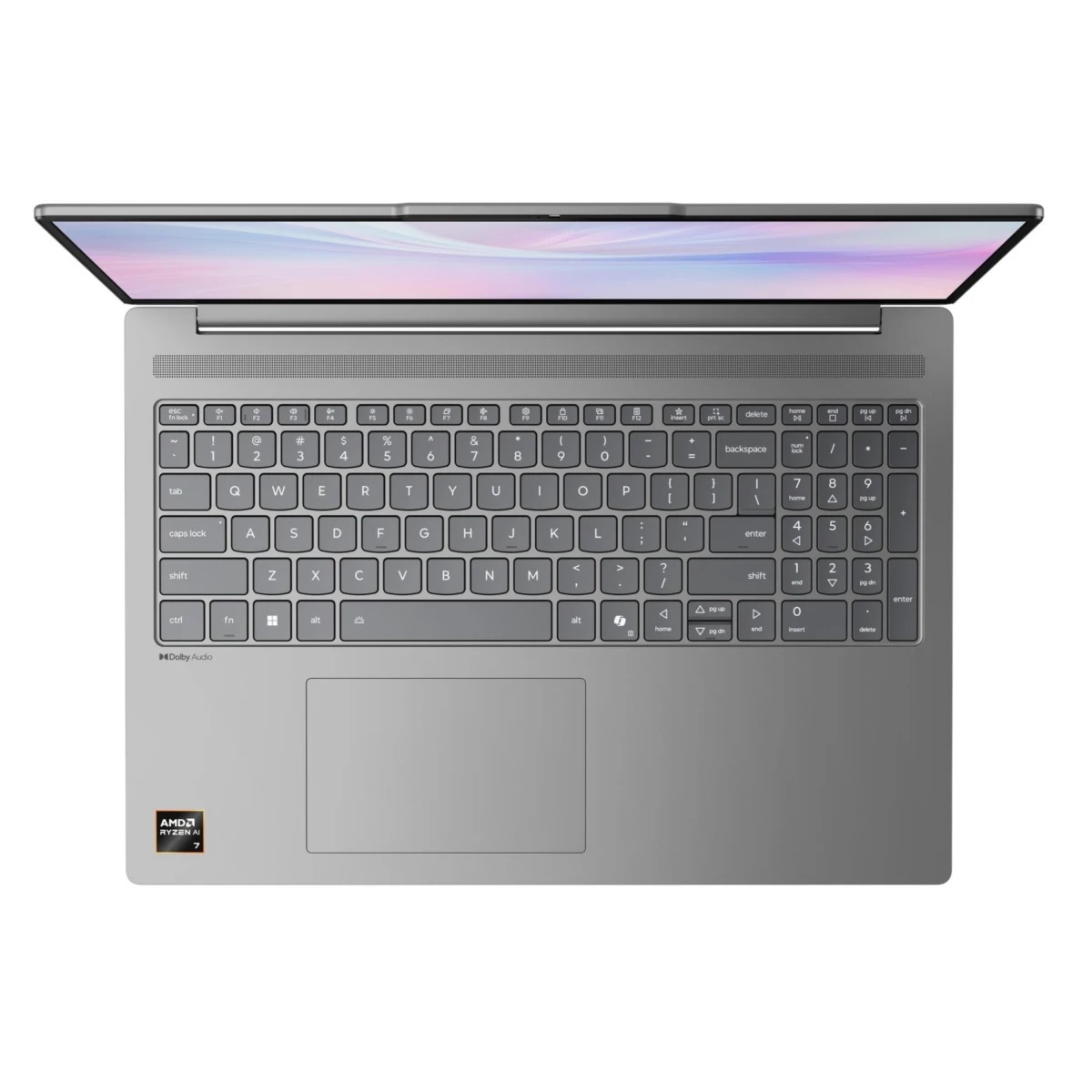 Ноутбук 16" OLED 2.8K LENOVO IdeaPad Slim 5 16AKP10 grey (AMD Ryzen AI 5 340/32Gb/1Tb SSD/VGA int/no