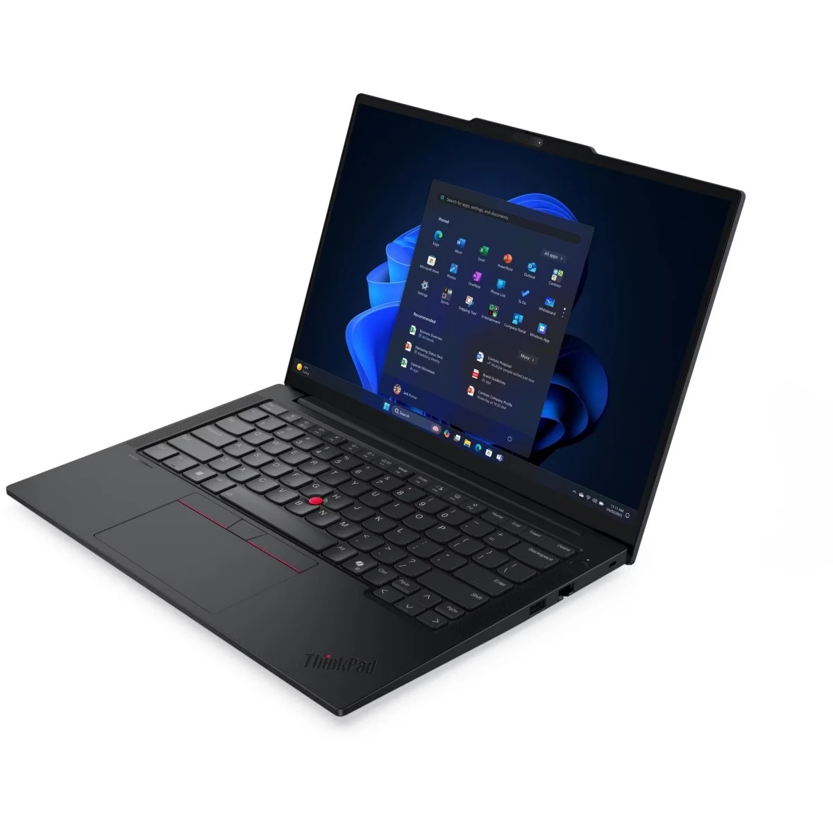 Ноутбук Lenovo ThinkPad E14 G7/14"/IPS/Intel Core Ultra 7 255H/16Gb/512Gb SSD/Intel Arc 140T/no OS/ч