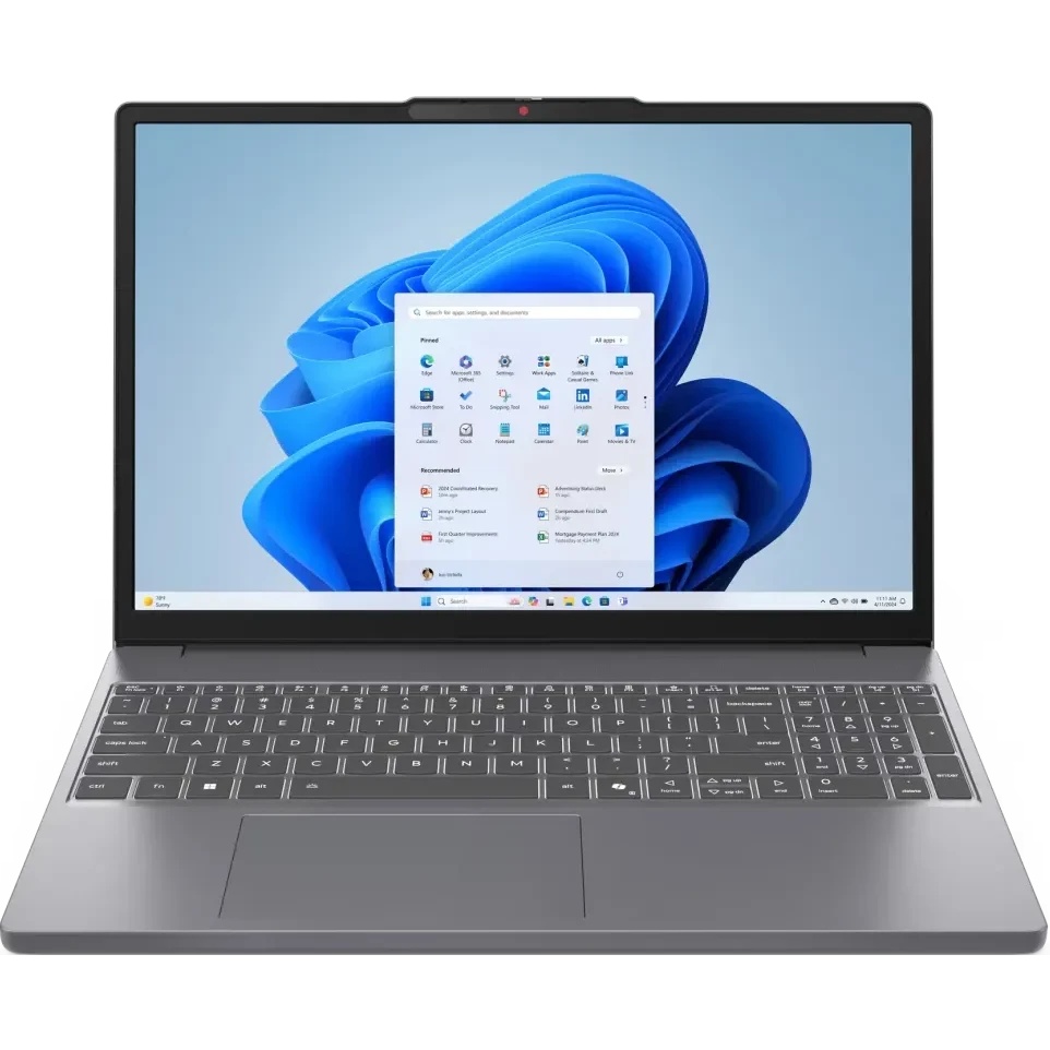 Ноутбук Lenovo IdeaPad Slim 3 15IRH10/15.3"/IPS/Intel Core i7 13620H/16Gb/1Tb SSD/Intel UHD Graphics