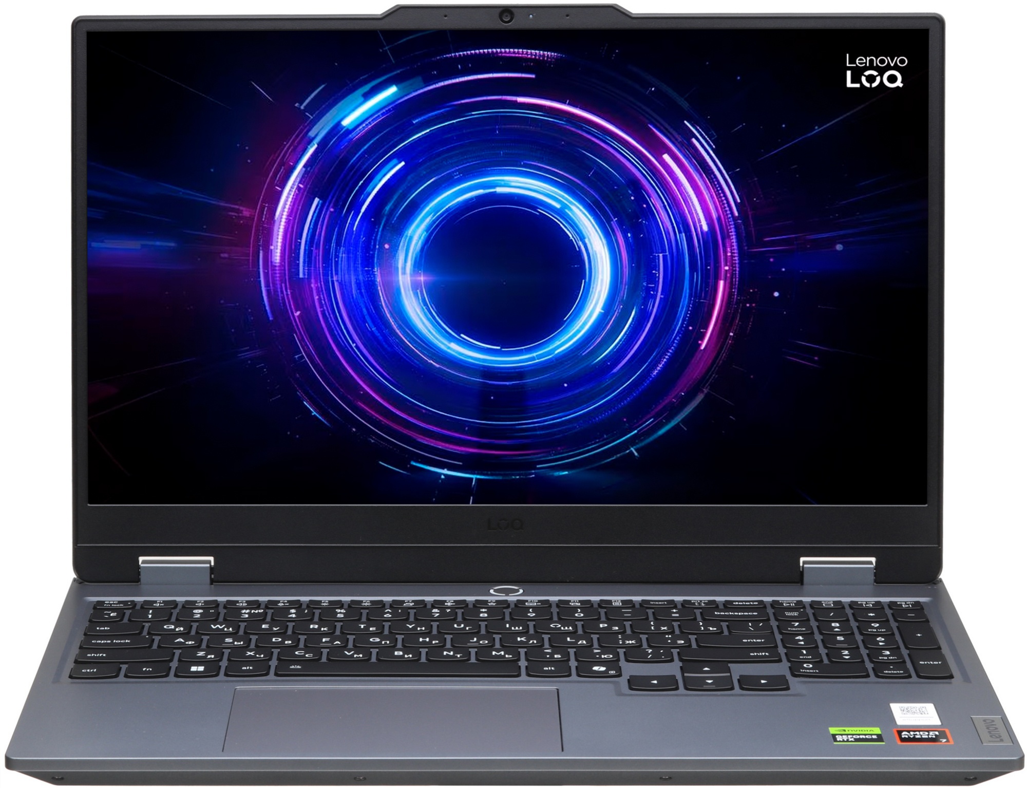 Ноутбук Lenovo LOQ 15AHP10 AMD Ryzen 7 250/16Gb/SSD512Gb/RTX5060 8Gb (100W)/15.6"/IPS/FHD/1920x1080/