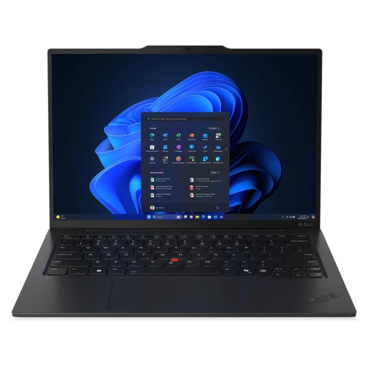 Ноутбук LENOVO ThinkPad X1 Carbon G13 Aura Edition/14"/OLED/Intel Core Ultra 7 258V/32Gb/512Gb SSD/I