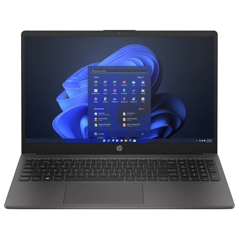 Ноутбук HP 255 G10/15.6"/IPS/AMD Ryzen 7 7730U/16Gb/512Gb SSD/AMD Radeon Graphics/noOS/серебристый/1