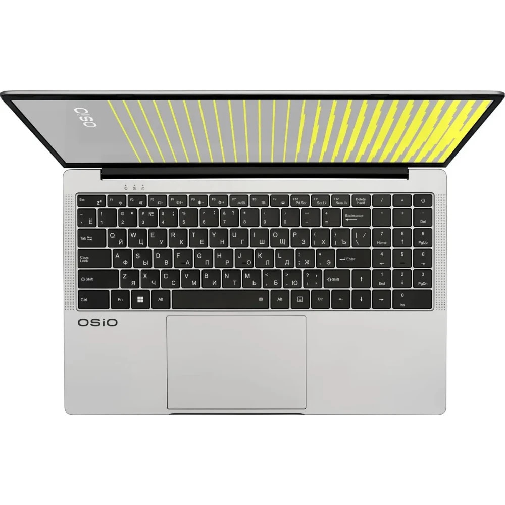 Ноутбук Osio FocusLine F150A-001 серый Ryzen 5 5560U 8Gb SSD256Gb AMD Radeon 15.6" IPS FHD (1920x108