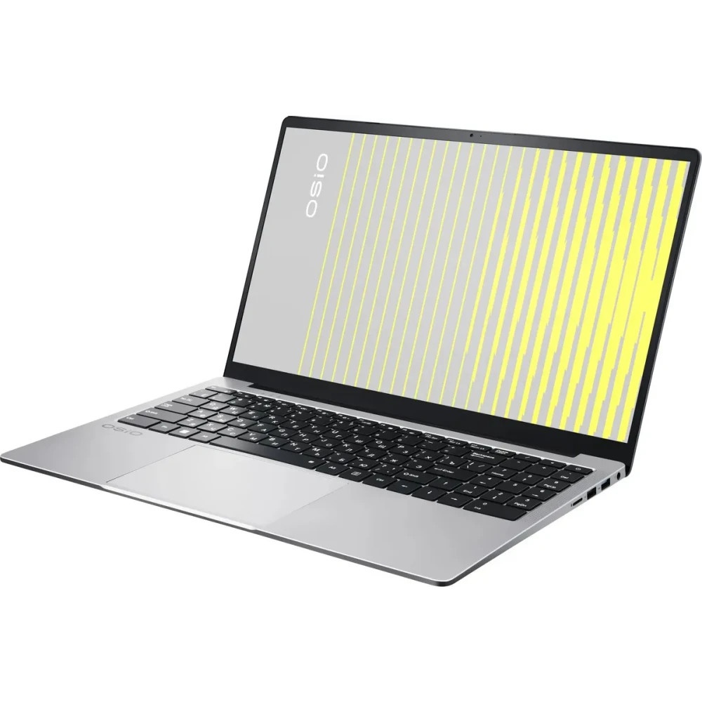 Ноутбук Osio FocusLine F150A-001 серый Ryzen 5 5560U 8Gb SSD256Gb AMD Radeon 15.6" IPS FHD (1920x108