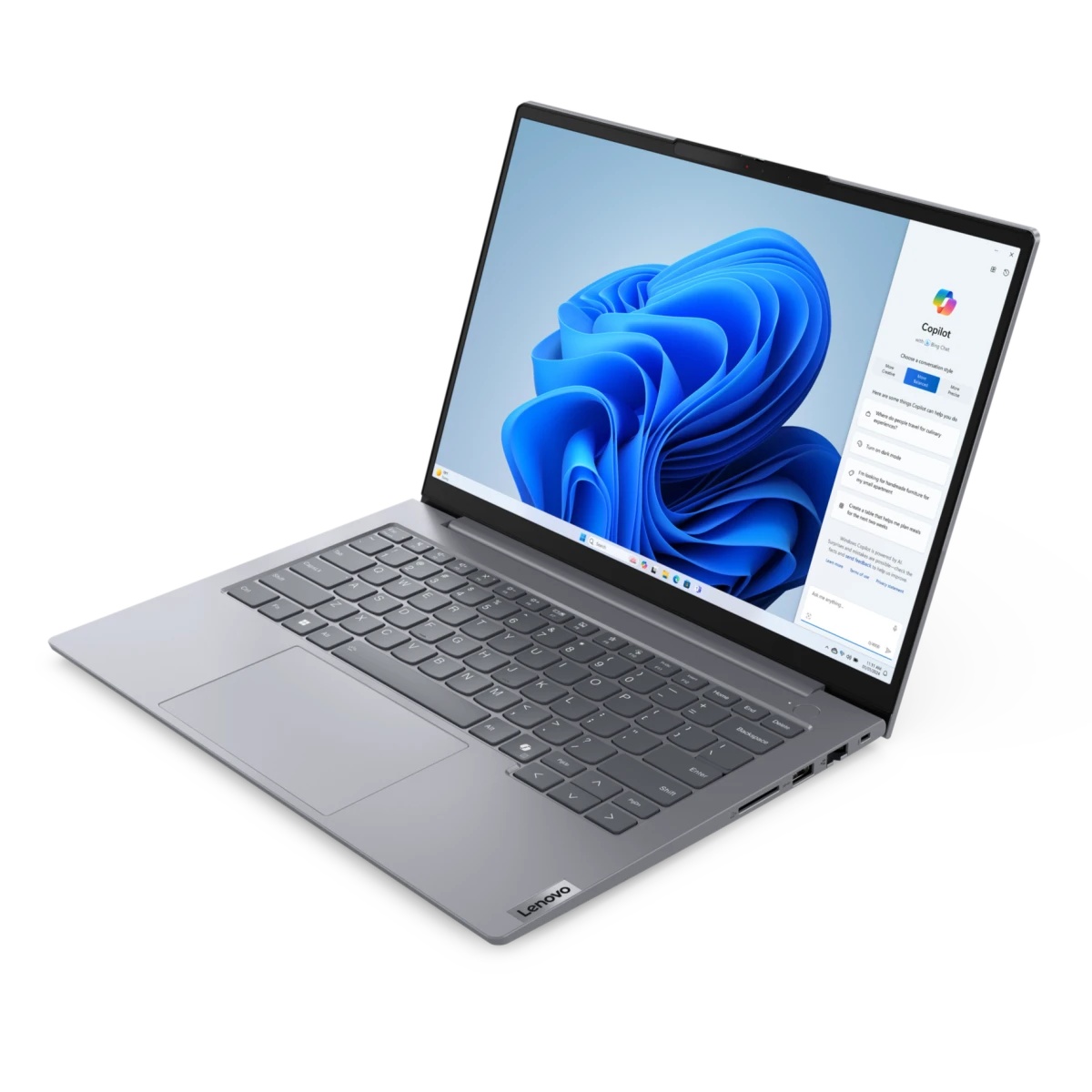 Ноутбук Lenovo ThinkBook 14 G7 ARP 14" WUXGA (1920x1200) IPS 300N, Ryzen 5 7535HS, 1x16GB DDR5-4800,