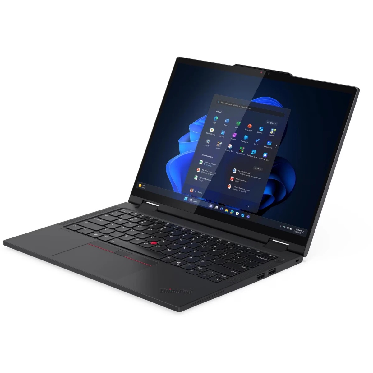 Ноутбук ThinkPad T14s 2-in-1, 14"(1920x1200)Touch, Ultra 7 255U, 16GB, 1TB SSD, Intel Graphics, Cam,