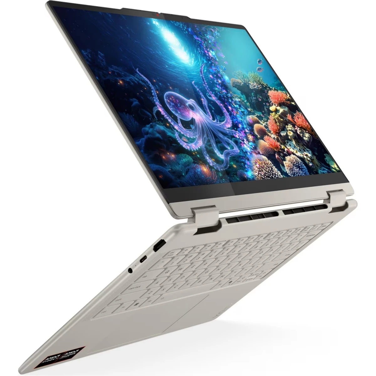Ноутбук Lenovo Yoga 7 14AKP10/14"/OLED/AMD Ryzen AI 5 340/24Gb/1Tb SSD/AMD Radeon 840M/Windows 11 Pr