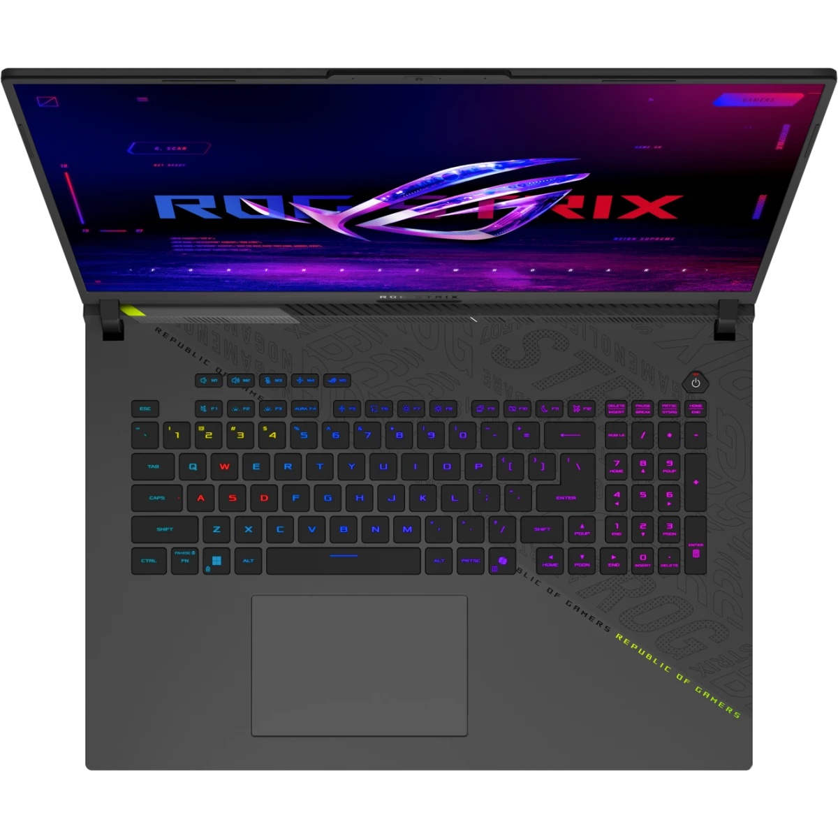 Ноутбук ASUS ROG Strix G18 G814PM-S8074/18"/IPS/AMD Ryzen 9 8940HX/16GB/1024GB SSD/NVIDIA GeForce RT