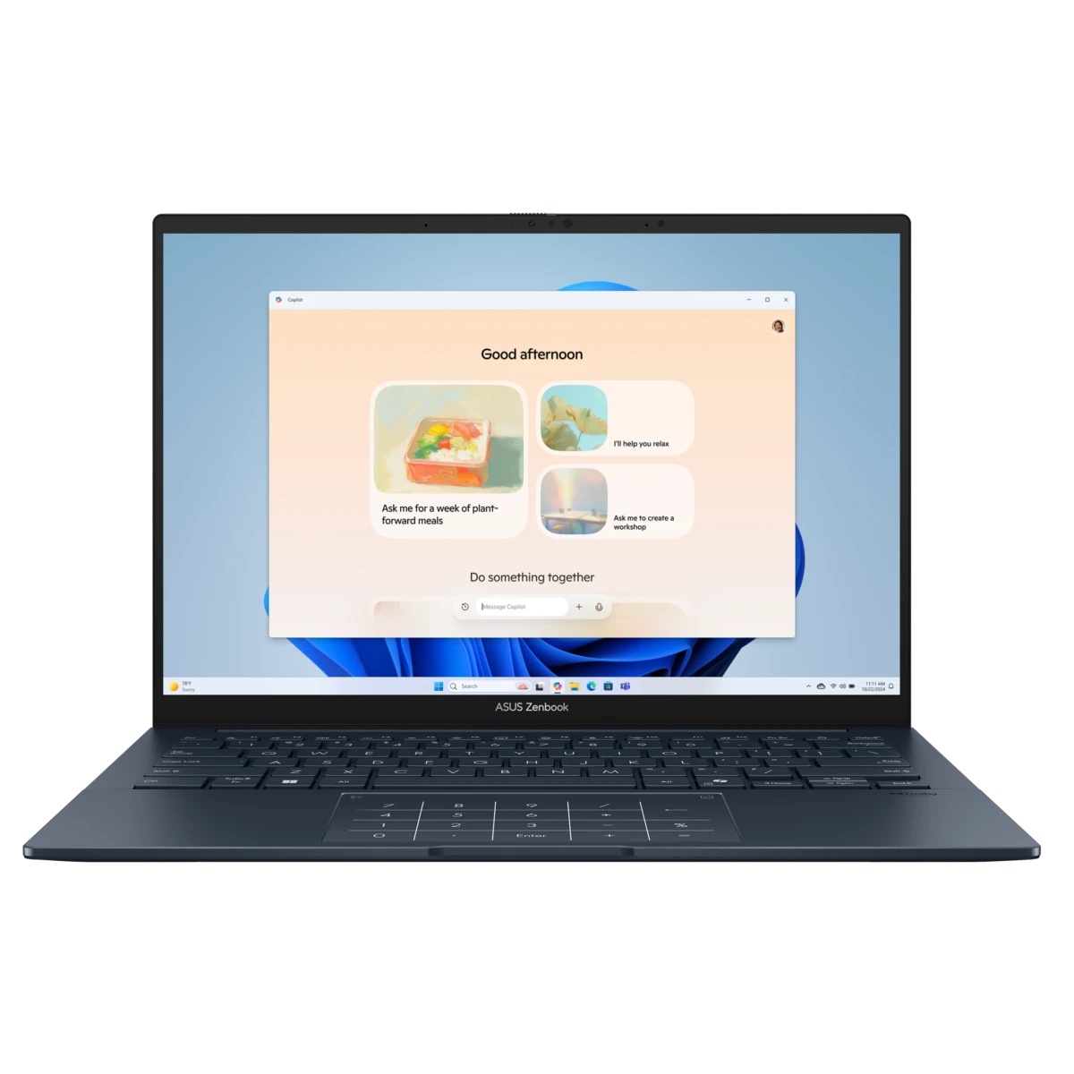 Ноутбук ASUS Zenbook 14 UX3405CA-ST1341 Intel Core Ultra 9 285H/LPDDR5X 32GB/1TB M.2 NVMe PCIe 4.0 S
