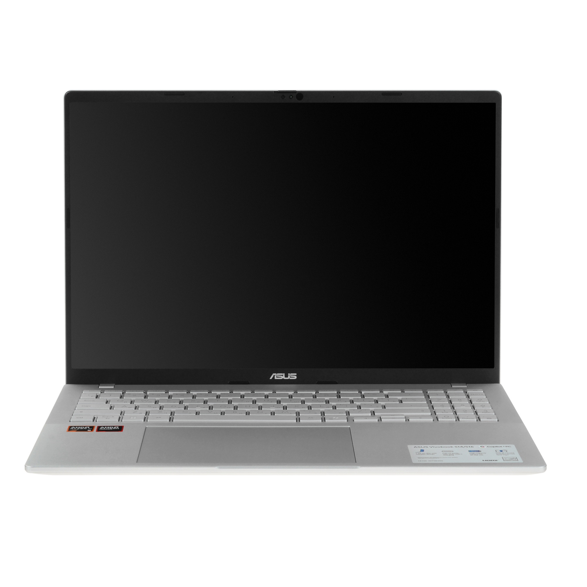 Ноутбук ASUS Vivobook S16 M3607KA-SH117/16"/IPS/AMD Ryzen AI 5 330/32GB/512GB SSD/AMD Radeon 820M/Бе