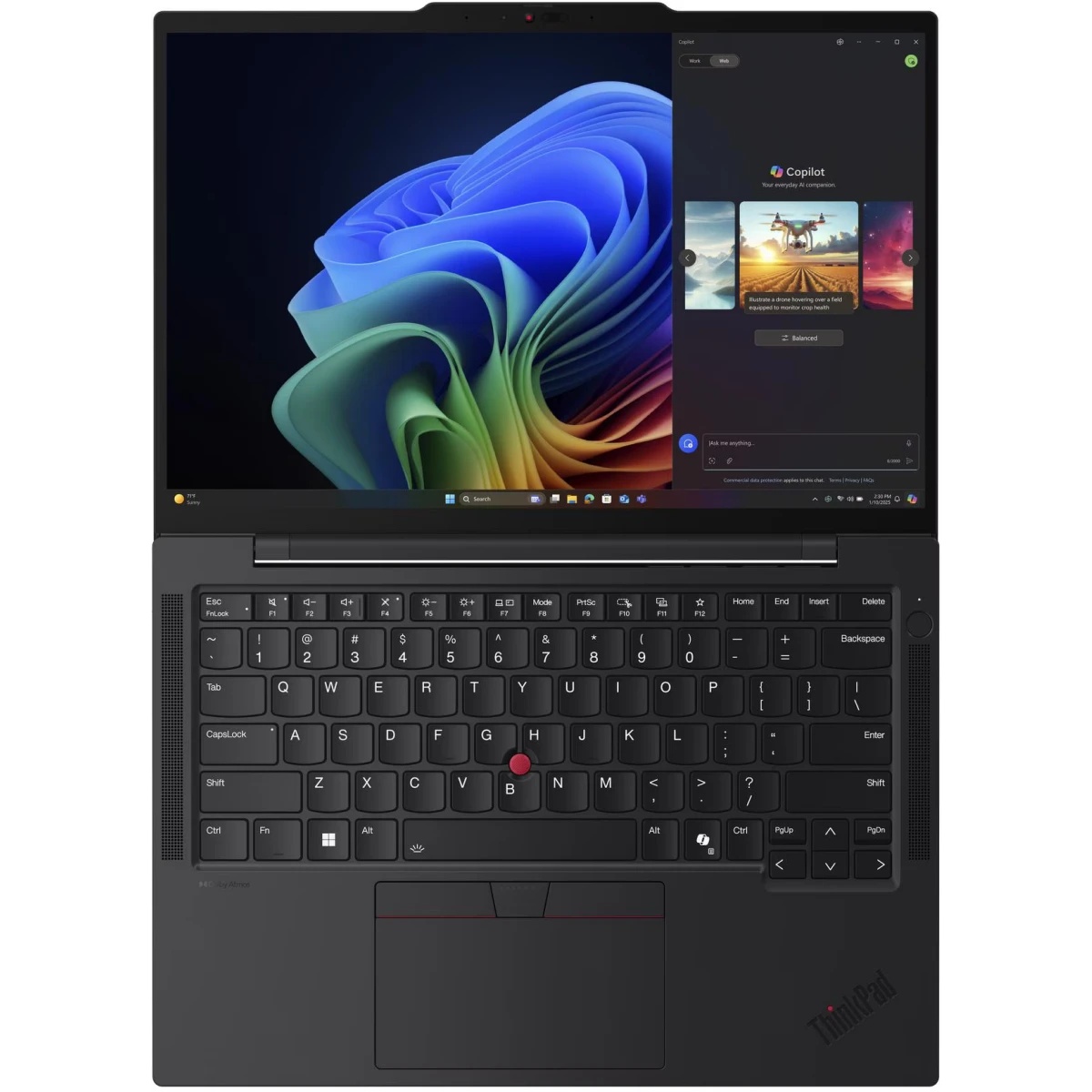 Ноутбук Lenovo ThinkPad T14s G6/14"/IPS/Intel Core Ultra 7 255U/16Gb/512Gb SSD/Intel Graphics/Window