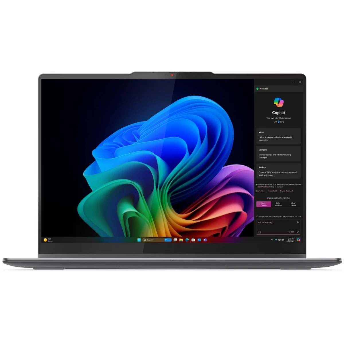 Ноутбук Lenovo Yoga 7 16ILL10/16"/OLED/Intel Core Ultra 7 256V/16Gb/1Tb SSD/Intel Arc 140V/Windows 1