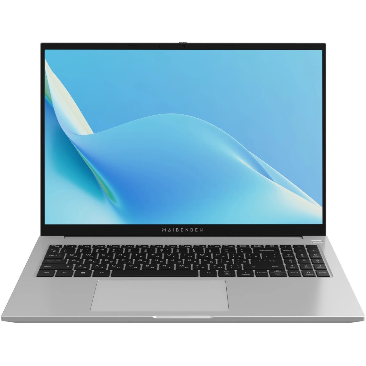 Ноутбук Maibenben M16B-R343UM 16" WUXGA IPS, AMD R3-4300U, 8Gb, 512Gb SSD, Linux, серебристый