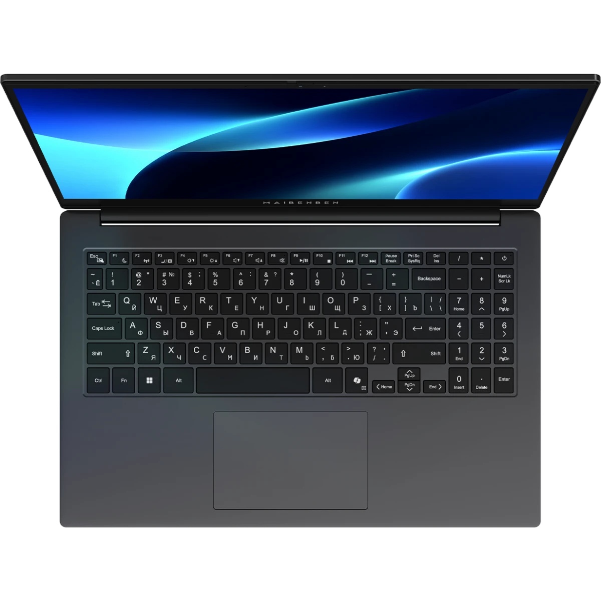 Ноутбук Maibenben M15D 15.6"(1920x1080 IPS (60Hz))/AMD Ryzen 5 7640HS(4.3Ghz)/16384Mb/512PCISSDGb/In