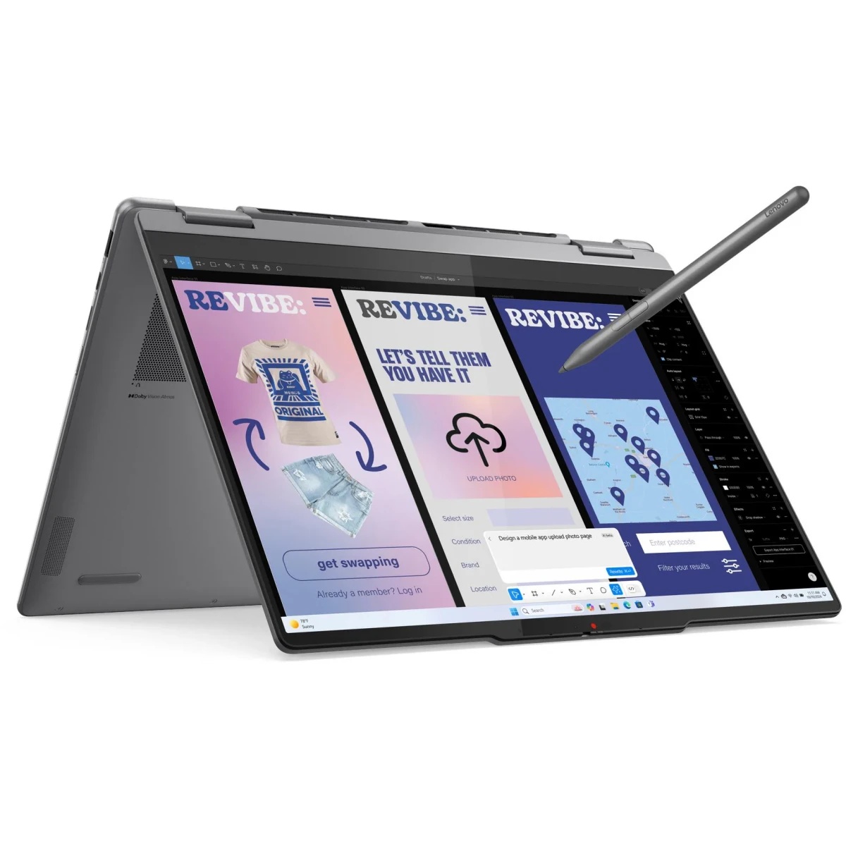 Ноутбук Lenovo Yoga 7 2-in-1 16IML9/14"/OLED/Intel Core Ultra 7 256V/16Gb/512Gb SSD/Intel Arc Graphi