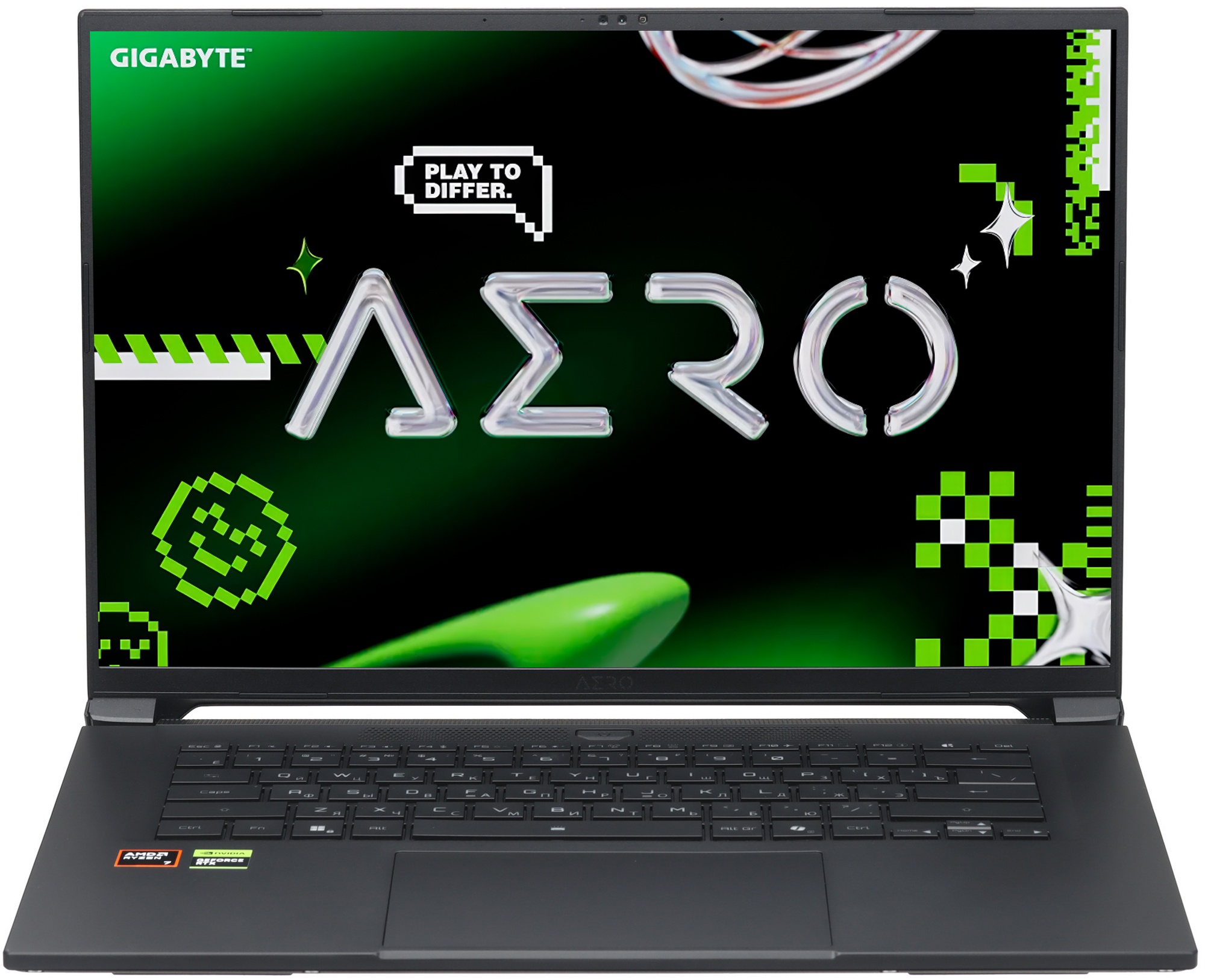 Ноутбук Gigabyte AERO X16 3TH AMD Ryzen AI 7 260/16Gb (2*16 D5)/SSD512Gb/RTX5050 8Gb (85W)/16"/IPS/W