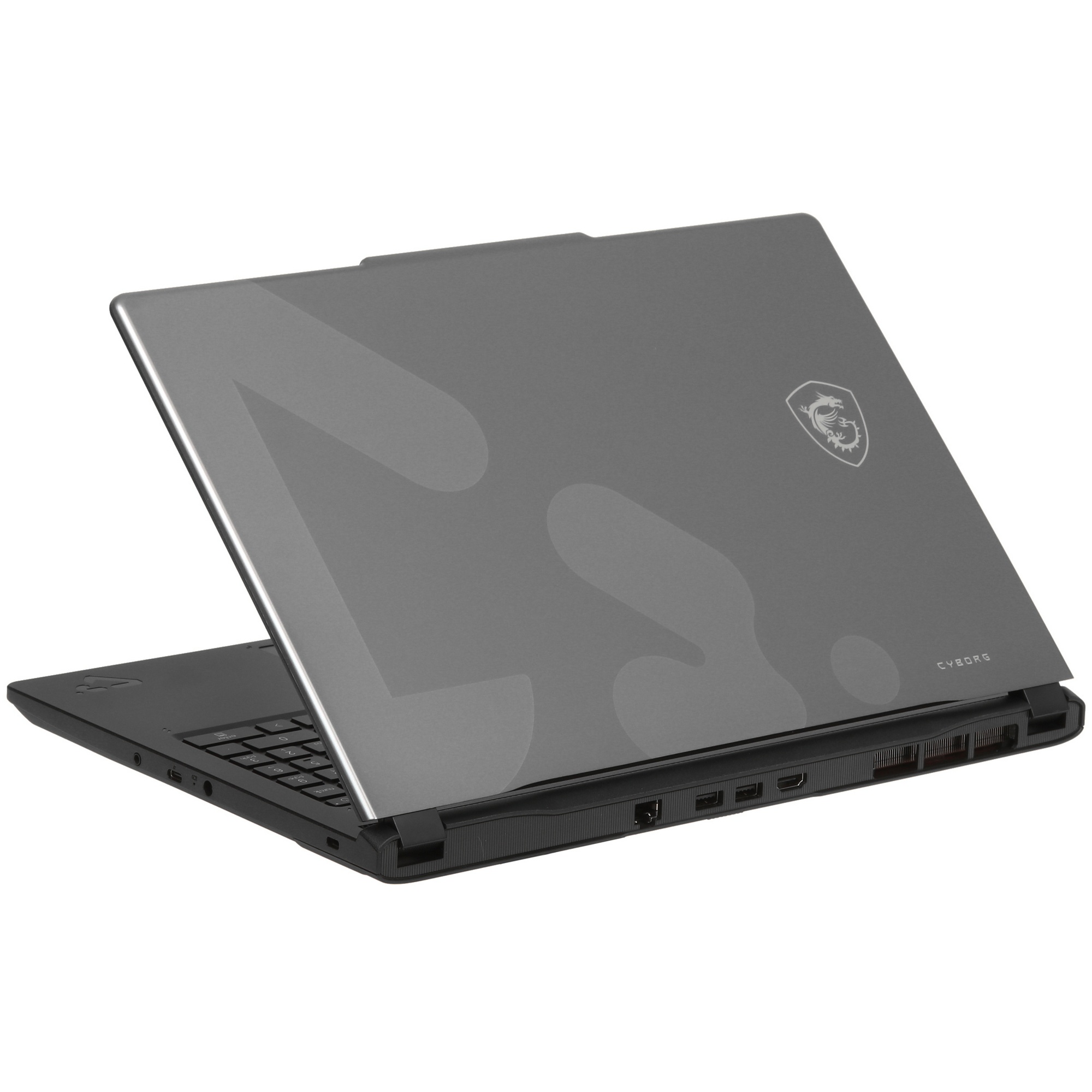 Ноутбук MSI Cyborg 15 C2WE-017XRU Intel Core 5 210H/16Gb (1*16 D5)/SSD512Gb/RTX5050 8Gb (45W)/15.6"/IPS/FHD/1920x1080/144Hz/NoOS/Platinum Gray/1.95kg