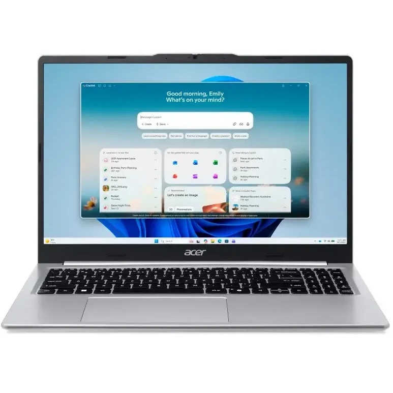 Ноутбук Acer 15,6" NX.JXVCD.002 5400UUMA 8GB 512Gb SSD Silver