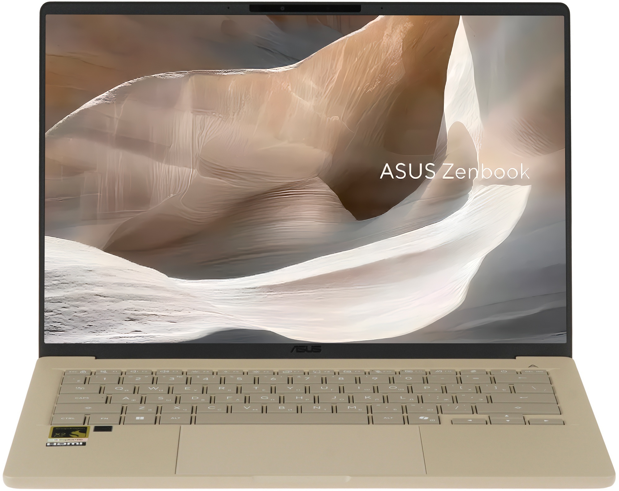 Ноутбук Asus Zenbook 14 UX3407NA-QD100W/14"/OLED/Qualcomm Snapdragon X2 Elite/32Gb/1Tb SSD/Qualcomm
