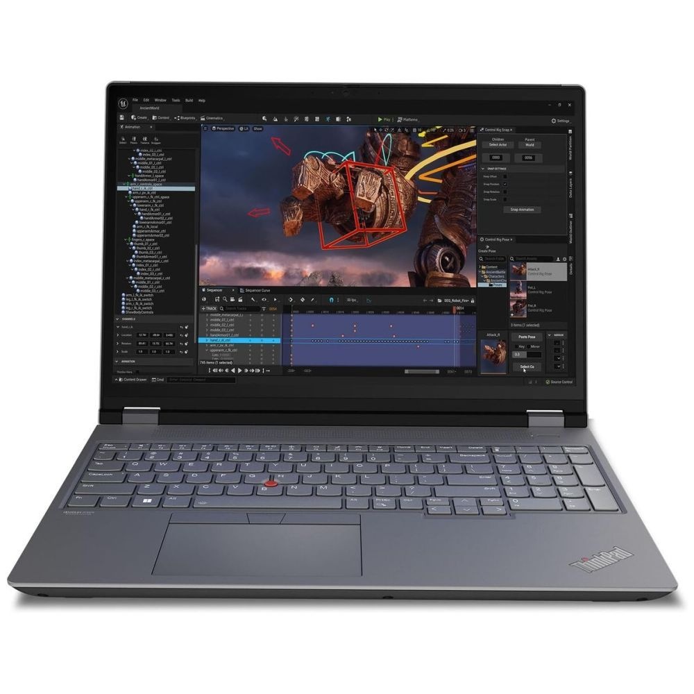 Ноутбук Lenovo ThinkPad P16 G2 Intel Core i7-14700HX/16Gb/SSD512Gb/RTX2000 8Gb/16"/IPS/WUXGA/1920x12