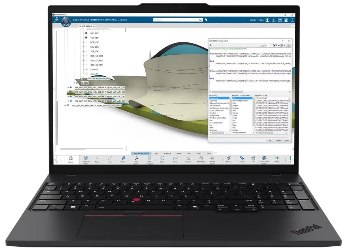 Ноутбук Lenovo ThinkPad P16s G4/16"/OLED/AMD Ryzen AI 7 350/32GB/1TB SSD/AMD Radeon Graphics/noOS/че