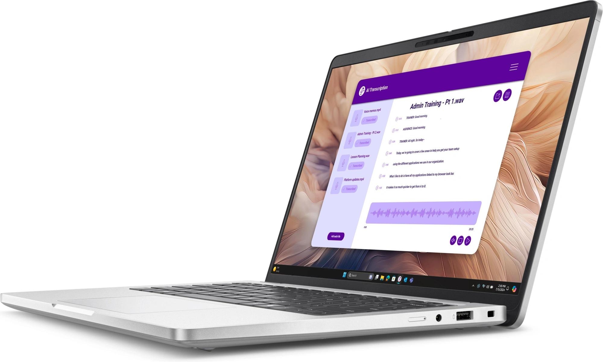 Ноутбук Dell Pro 14 Plus/14"/IPS/Intel Core Ultra 7 265U/32Gb/1Tb SSD/Intel Graphics/Linux/серый/1.4