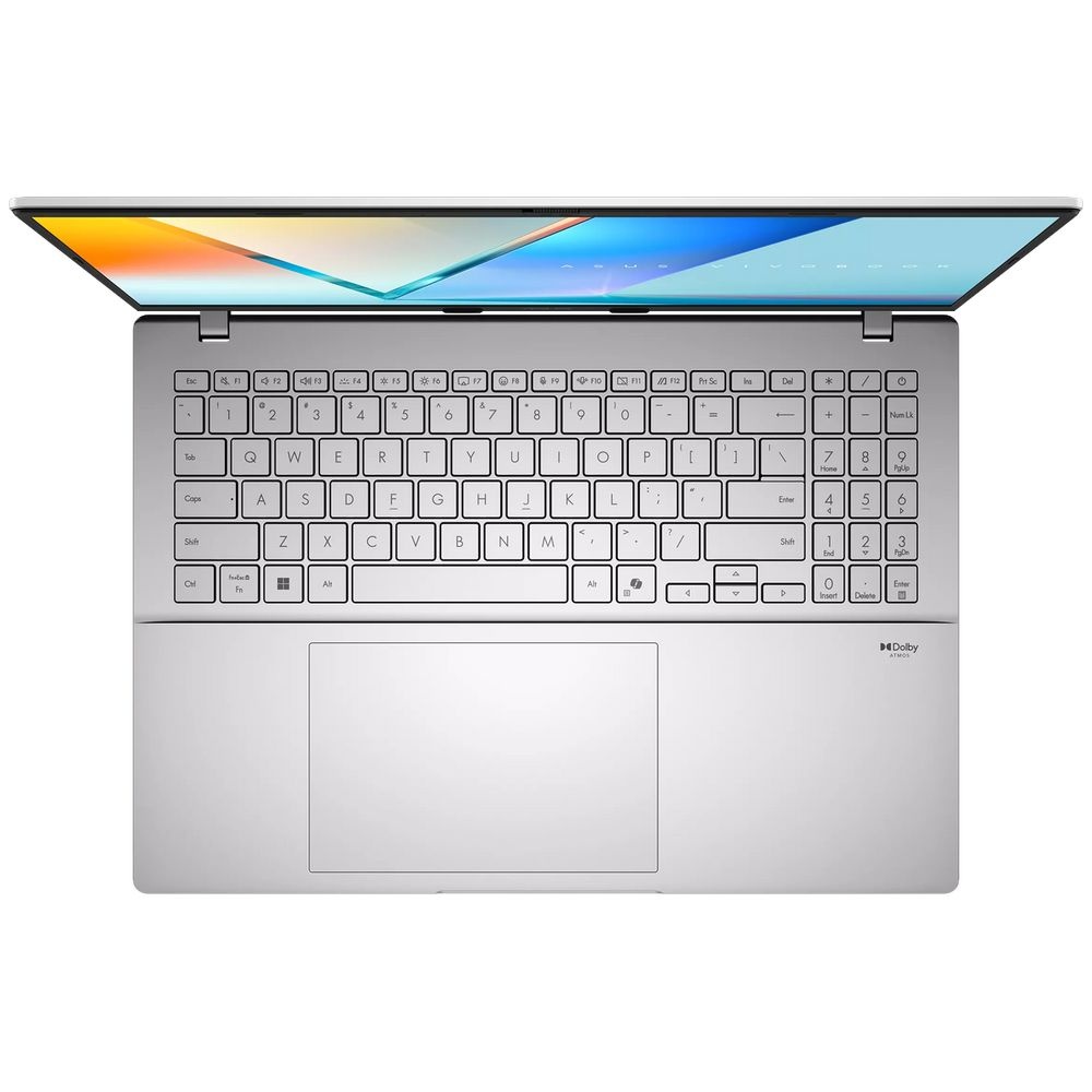 Ноутбук Asus Vivobook S3607V/16"/IPS/Intel Core 5 210H/16GB/512GB SSD/Intel UHD Graphics/DOS/серебри