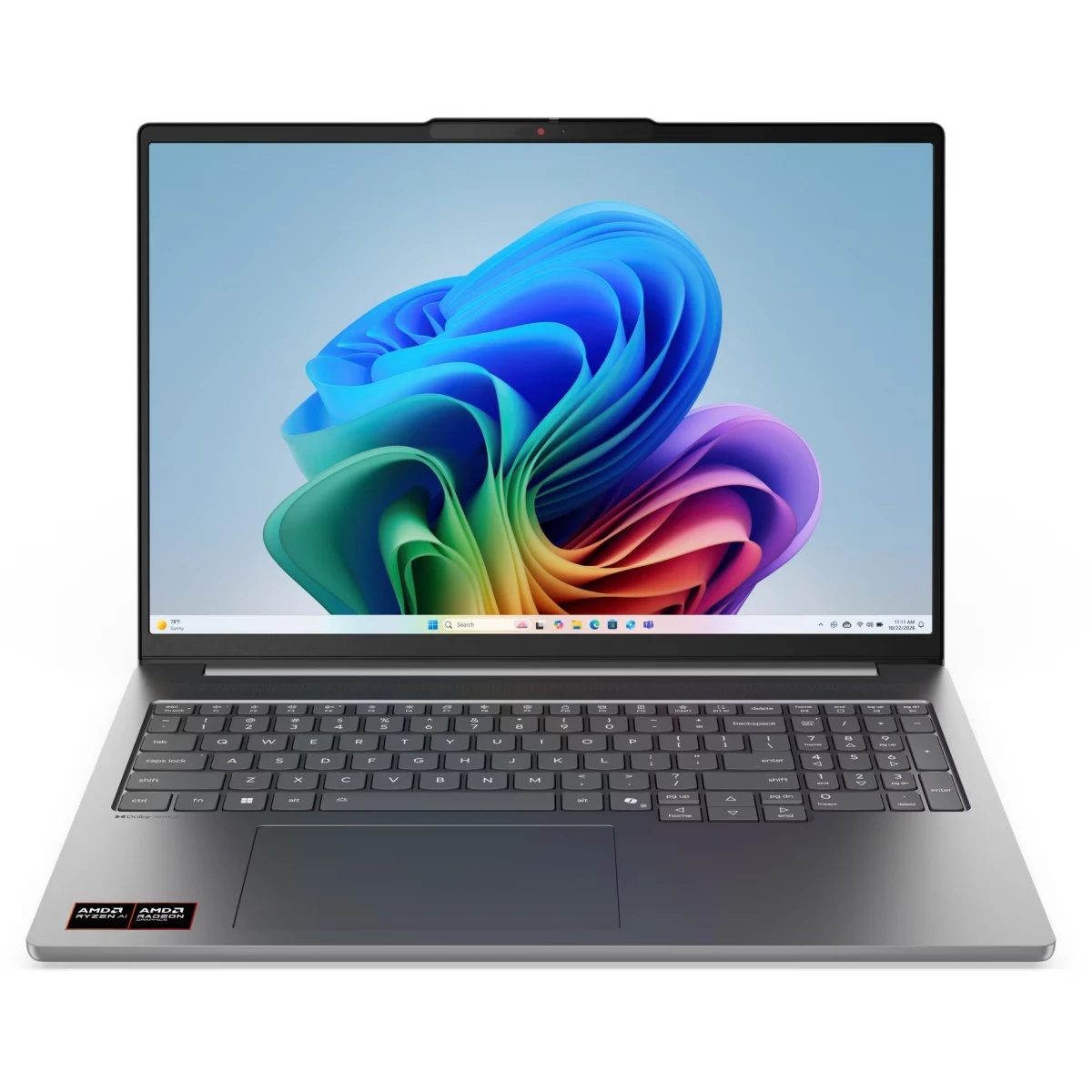 Ноутбук Lenovo IdeaPad Pro 5 16AGP11 16"(2880x1800 OLED)/AMD Ryzen AI 7 (Ghz)/24576Mb/1024PCISSDGb/