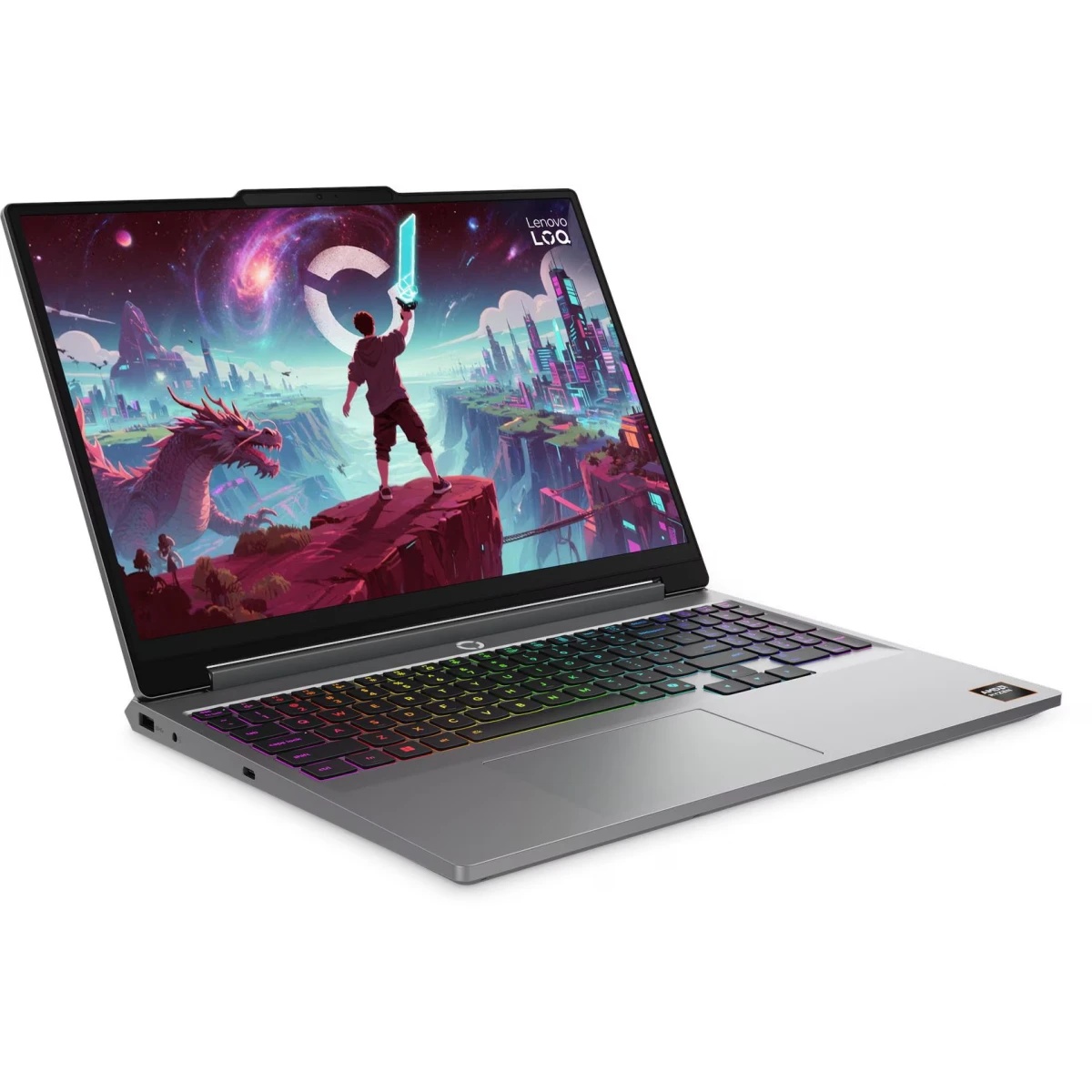 Ноутбук Lenovo LOQ 15AHP11/15.3" IPS/AMD Ryzen 7 250/16Gb/512Gb SSD/NVIDIA GeForce RTX 5050 8Gb/без